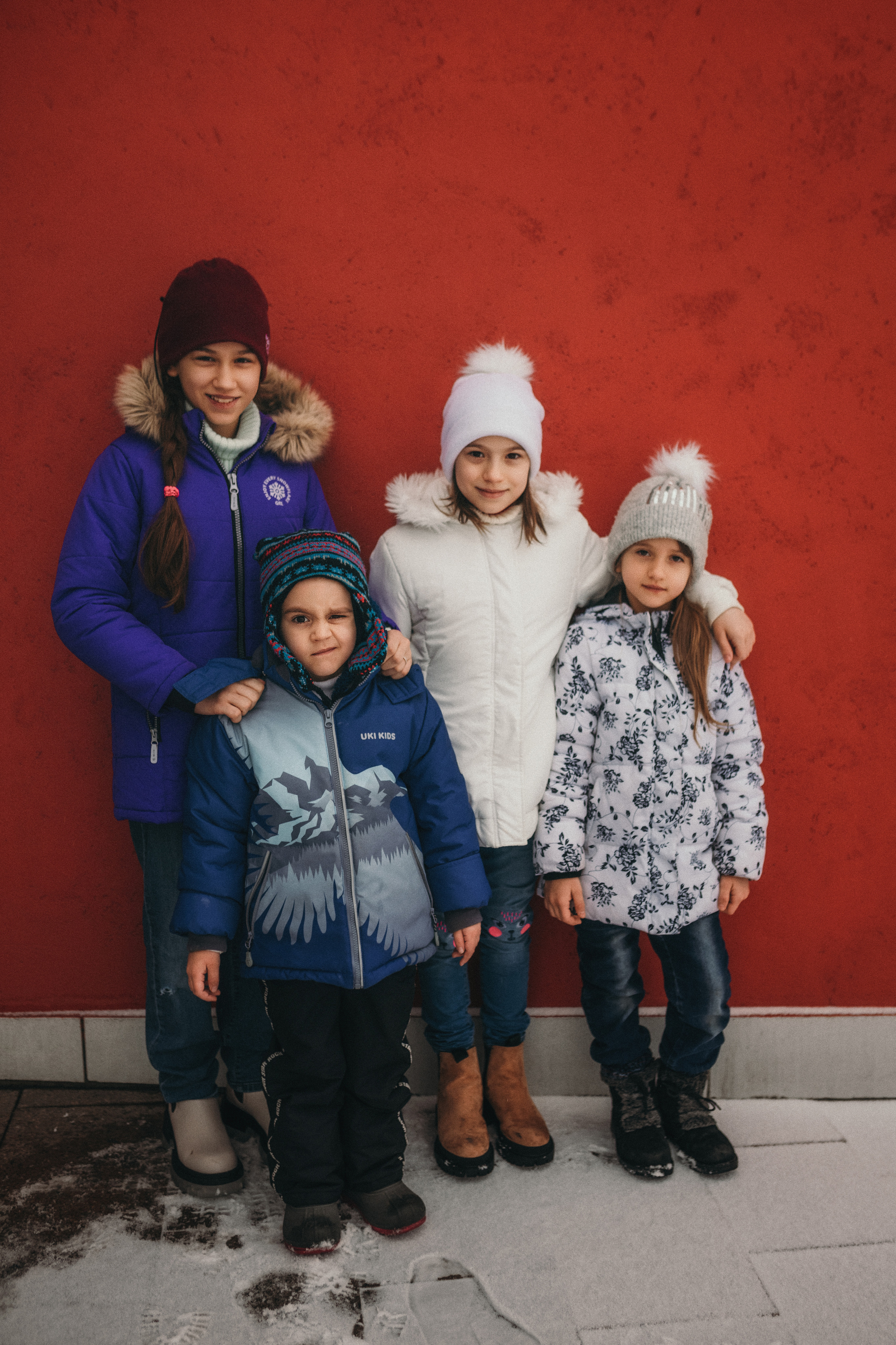 Борис, Оля и дети. Семейный фотограф в Алматы Анжелика Али Номан