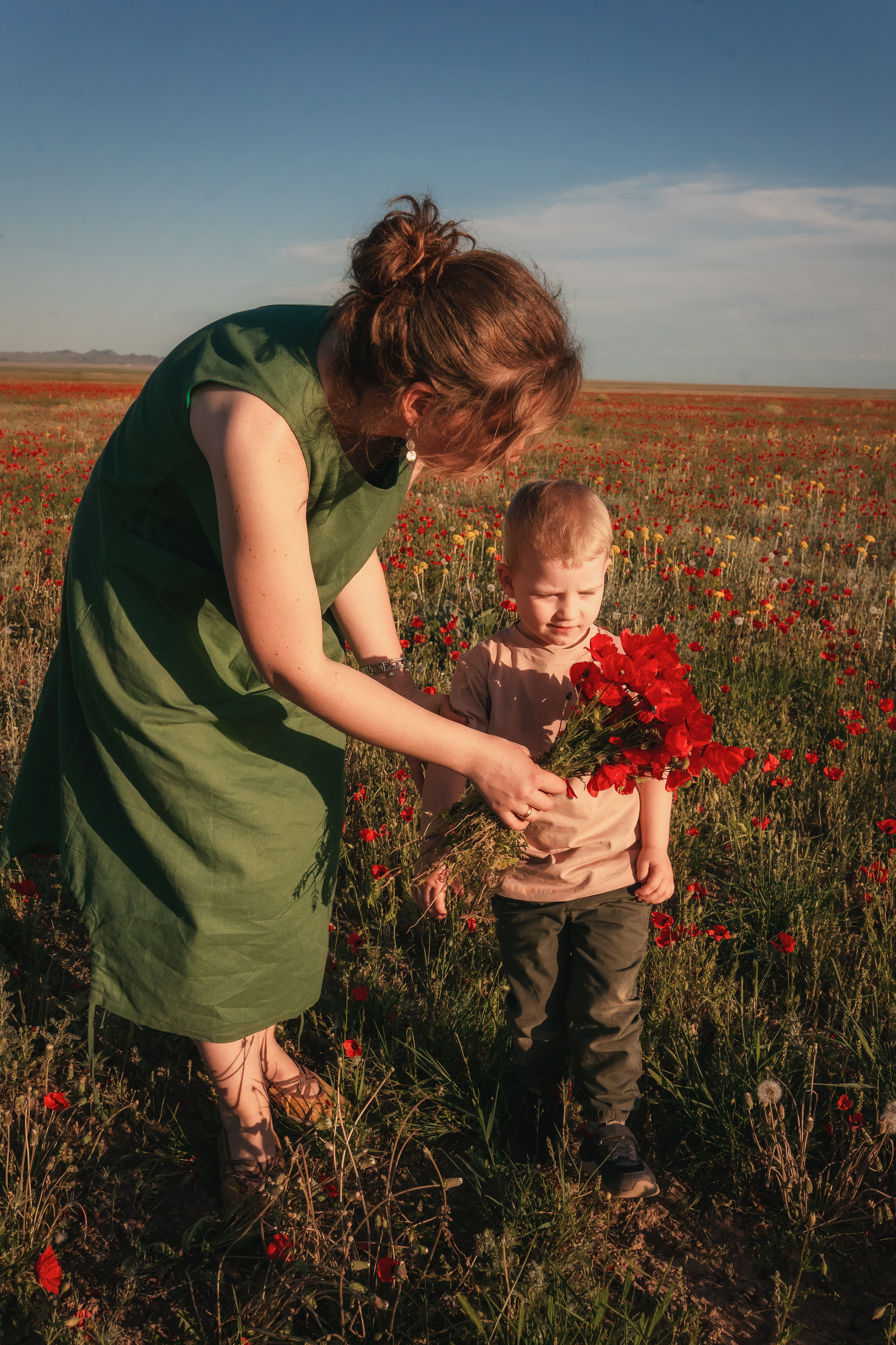 Маки. Семейный фотограф в Алматы Анжелика Али Номан