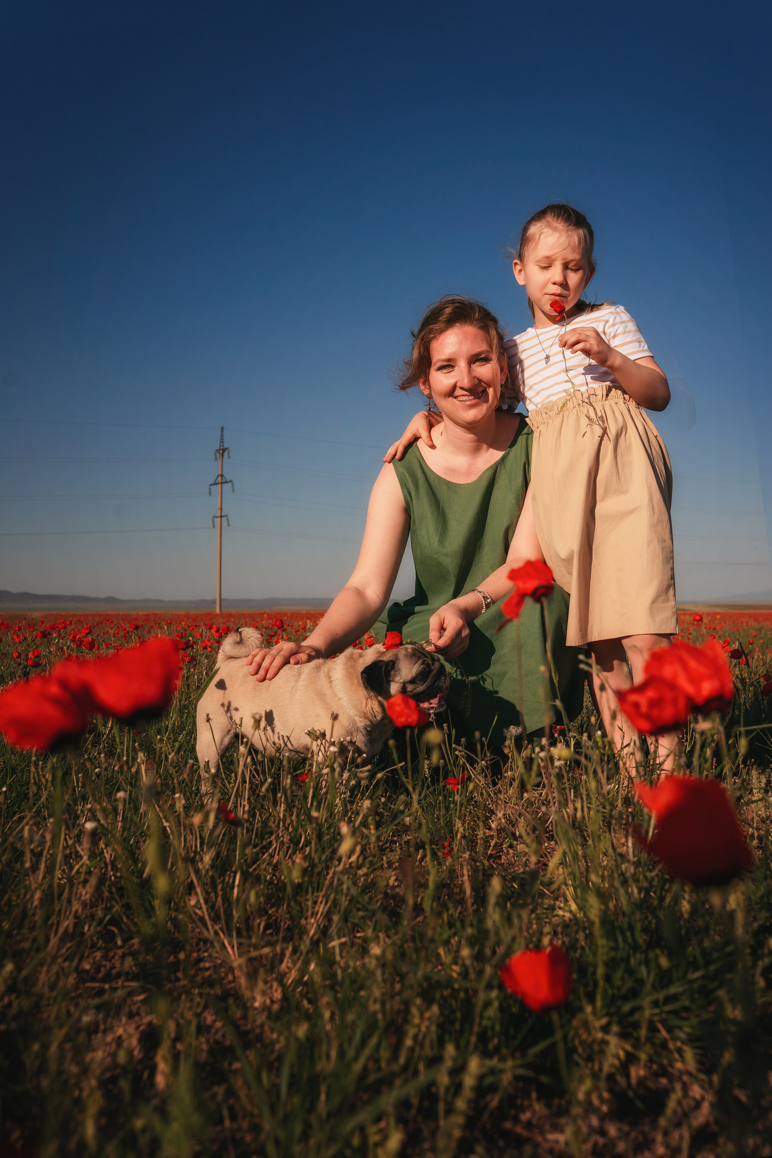 Маки. Семейный фотограф в Алматы Анжелика Али Номан
