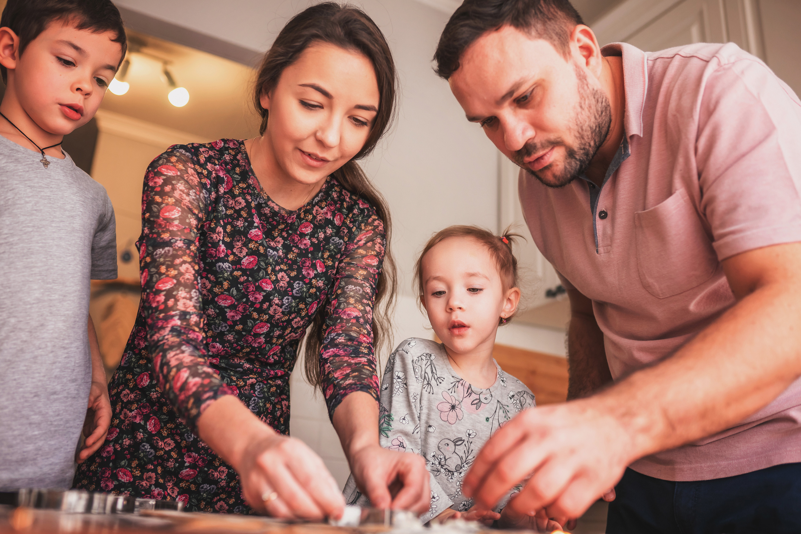 Егор, Руслана, Глеб, Мария. Семейный фотограф в Алматы Анжелика Али Номан