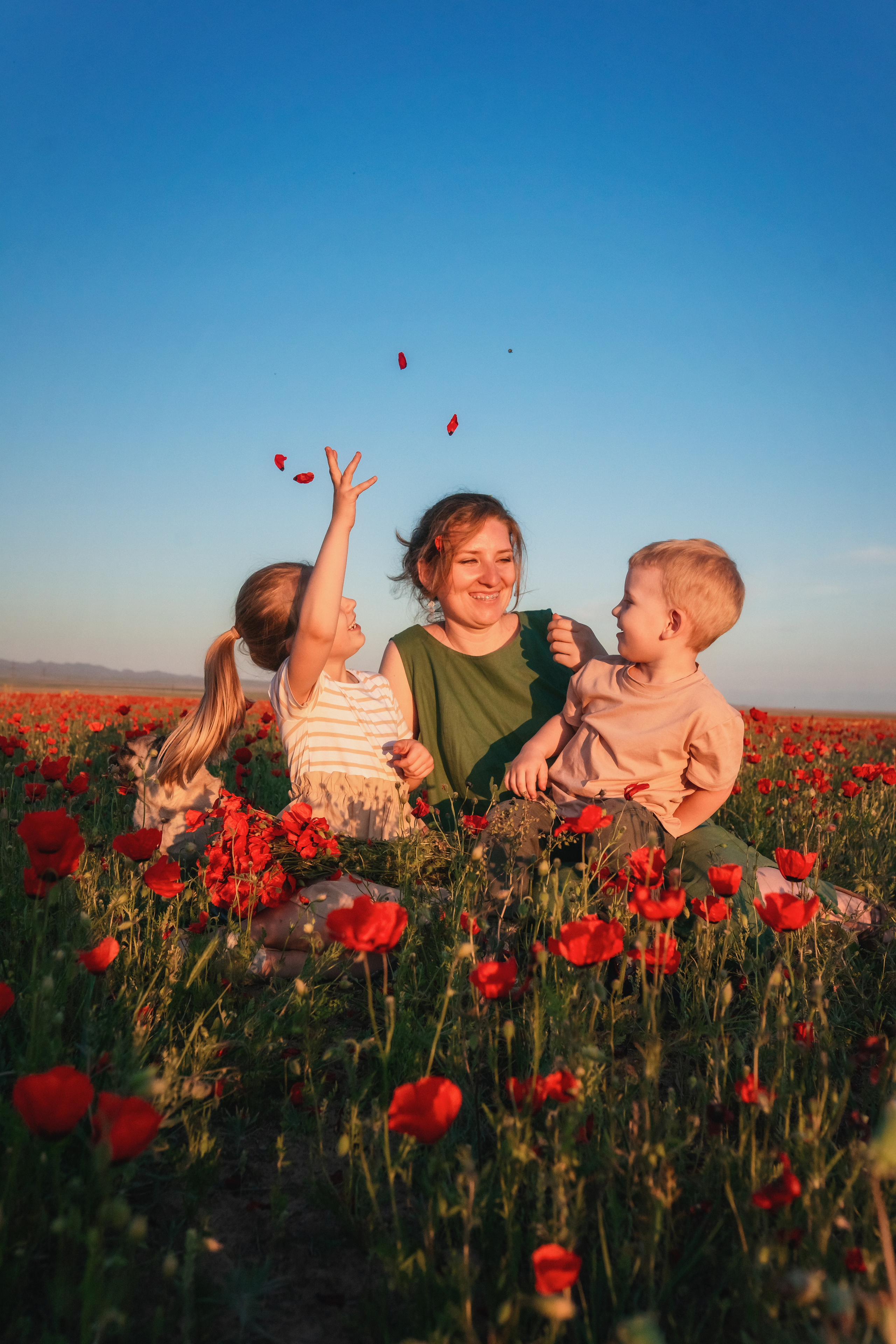 Маки. Семейный фотограф в Алматы Анжелика Али Номан