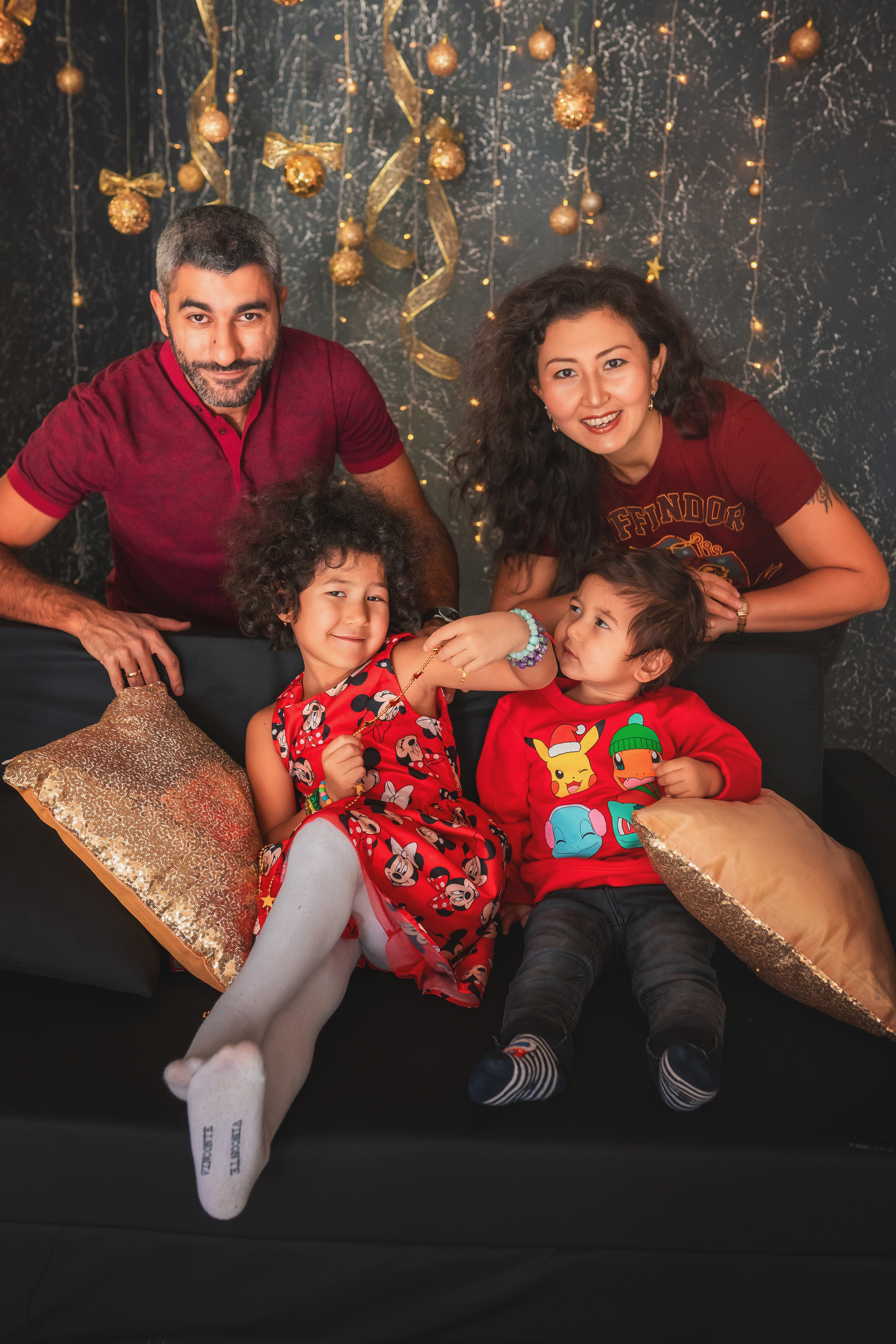 Умид, Малика, Сева, Муслим. Семейный фотограф в Алматы Анжелика Али Номан