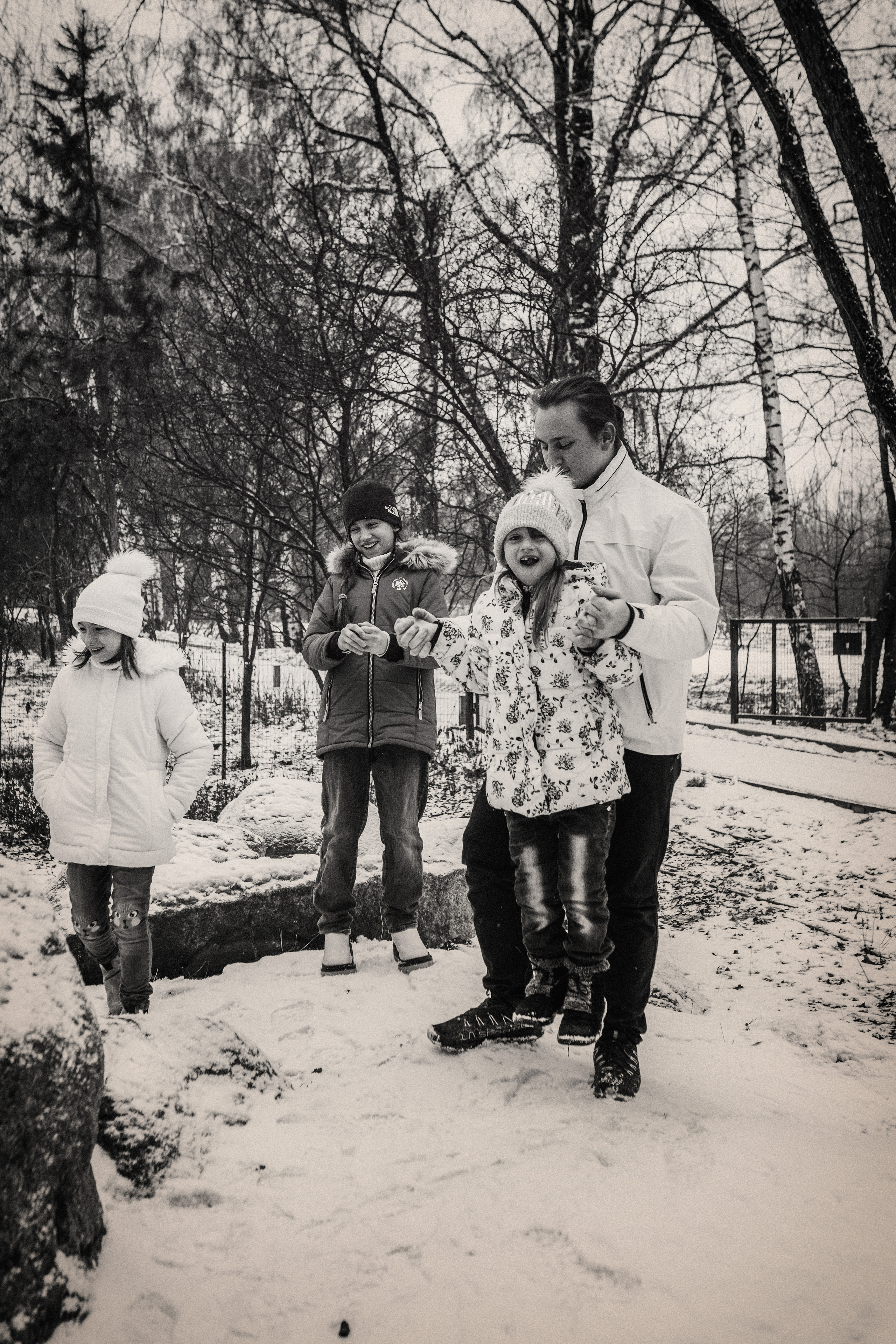 Борис, Оля и дети. Семейный фотограф в Алматы Анжелика Али Номан