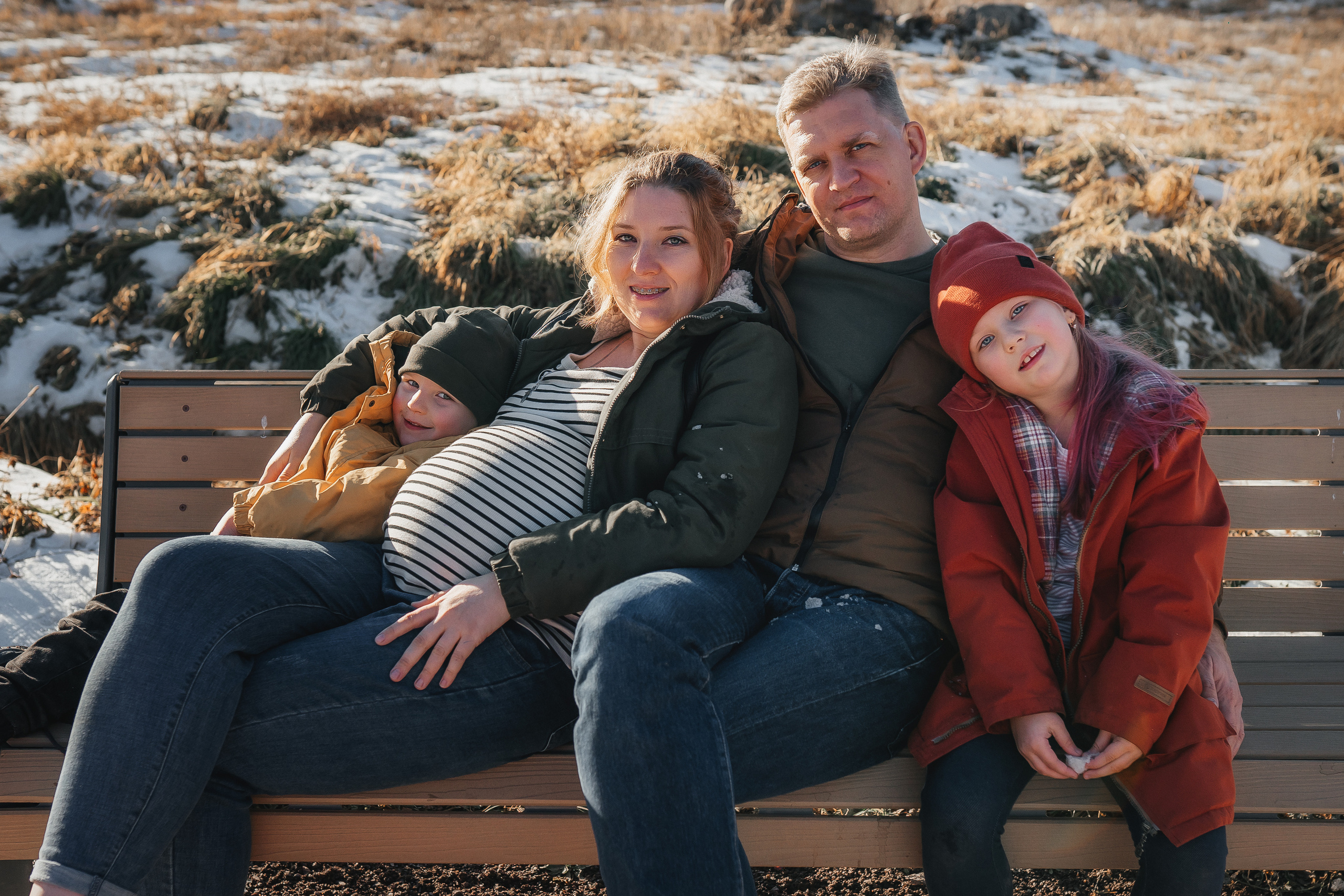 Осень в ботсаду. Семейный фотограф в Алматы Анжелика Али Номан