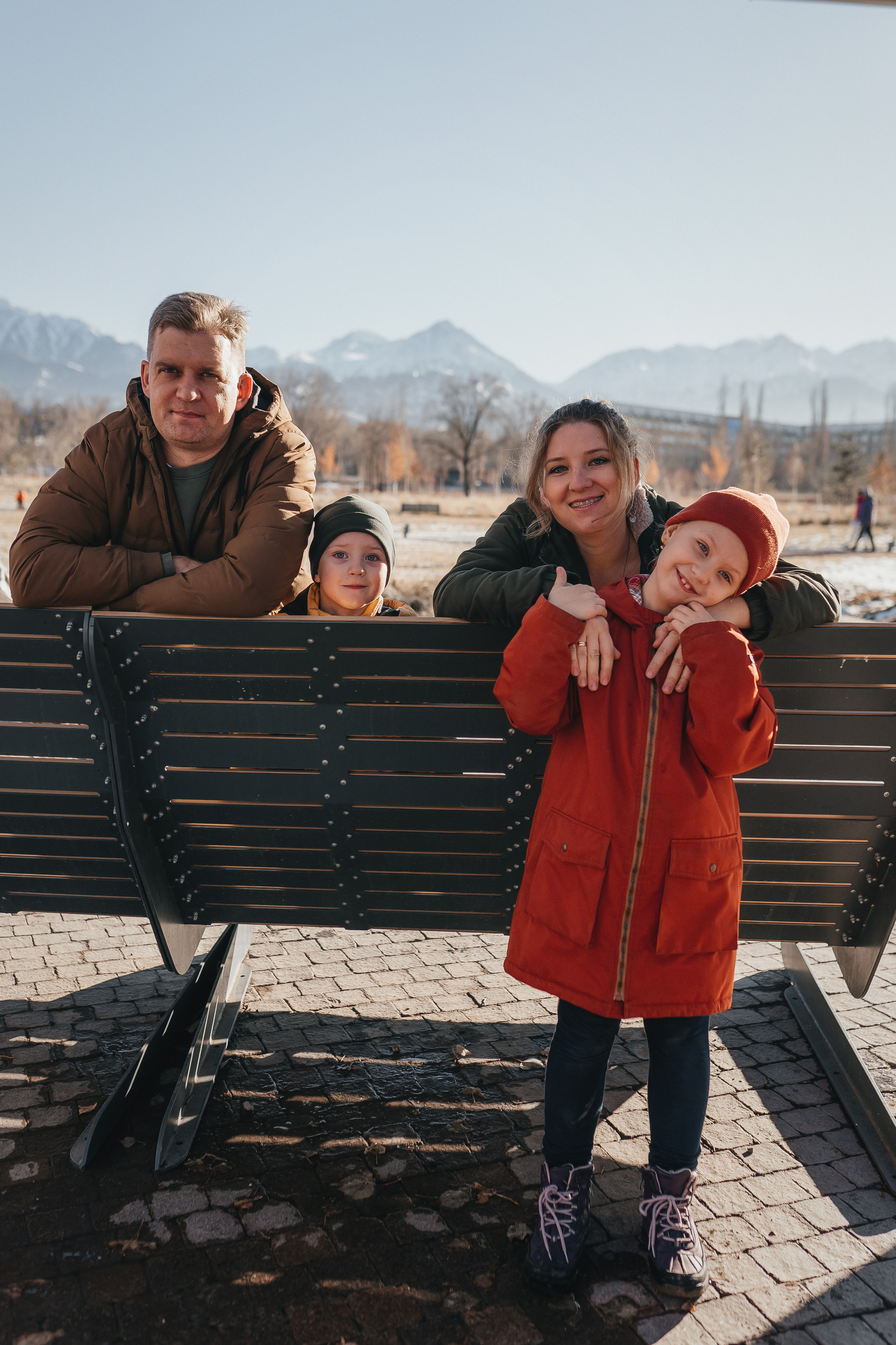 Осень в ботсаду. Семейный фотограф в Алматы Анжелика Али Номан