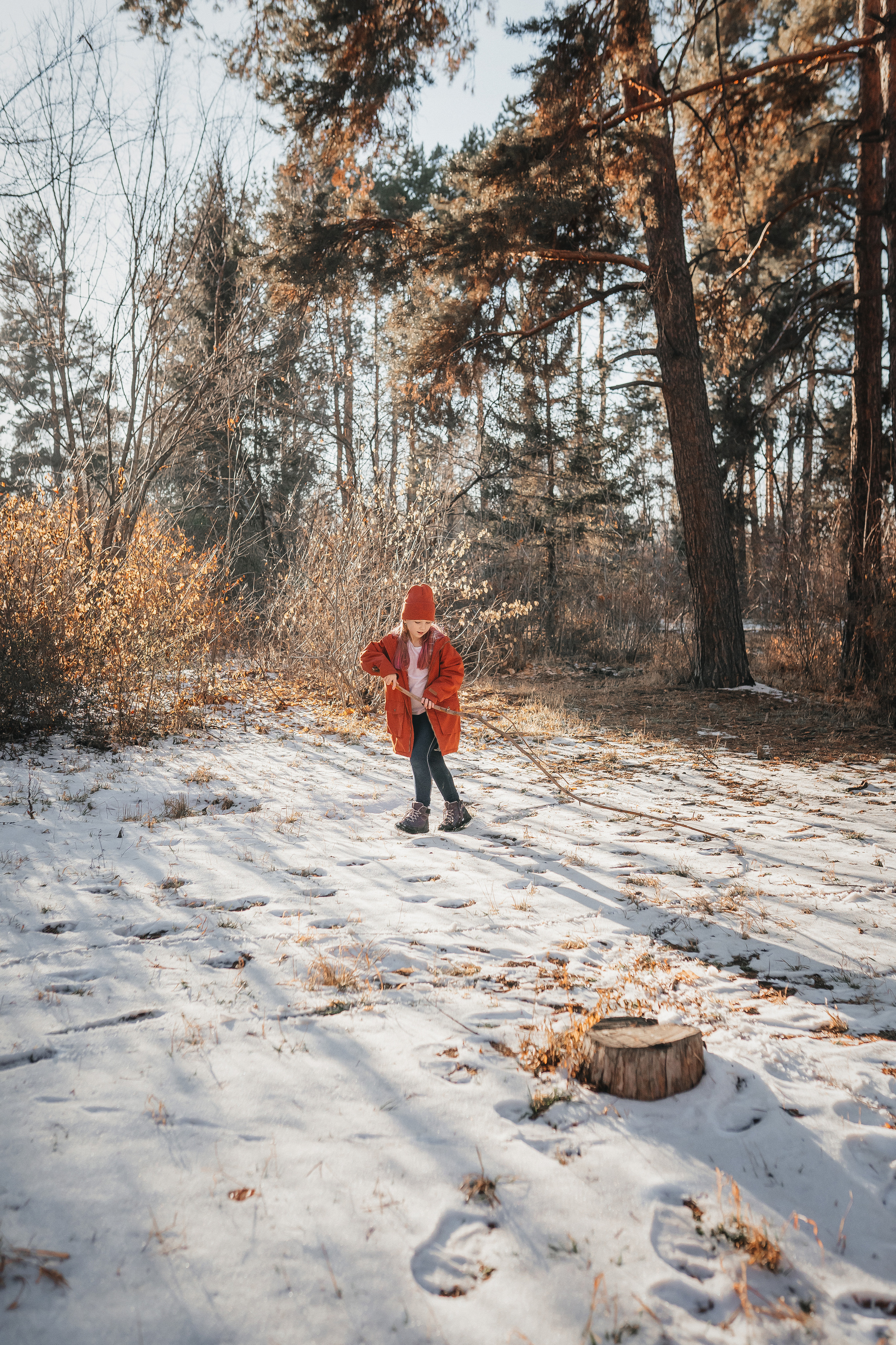 Осень в ботсаду. Семейный фотограф в Алматы Анжелика Али Номан