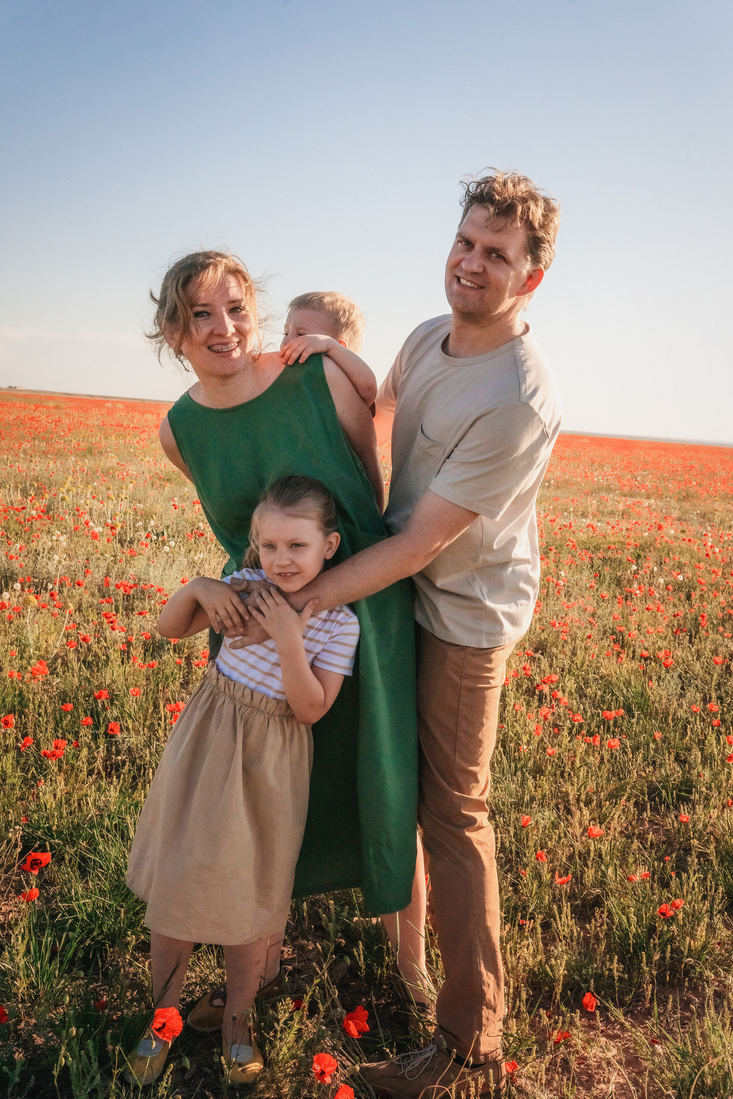 Маки. Семейный фотограф в Алматы Анжелика Али Номан