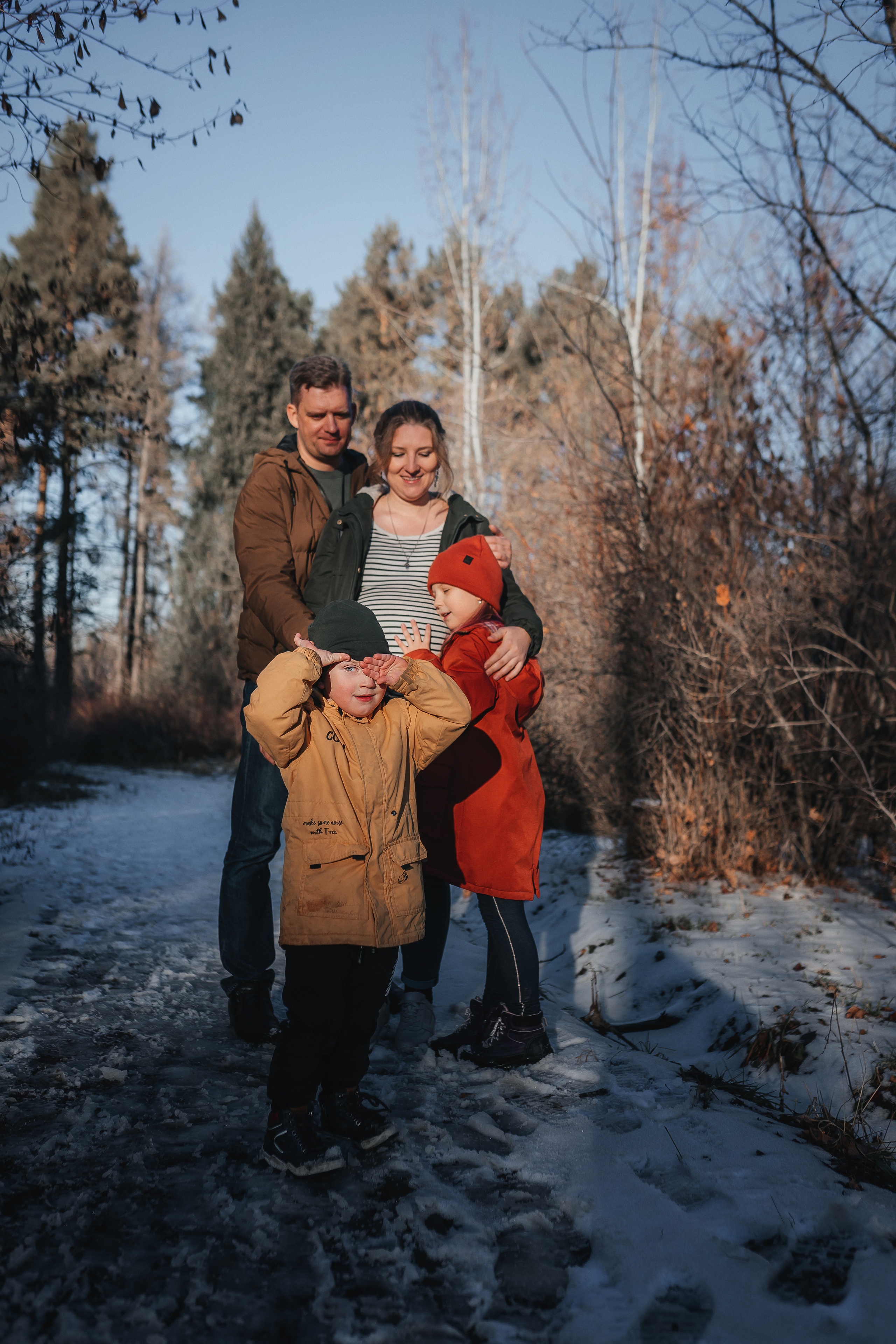 Осень в ботсаду. Семейный фотограф в Алматы Анжелика Али Номан