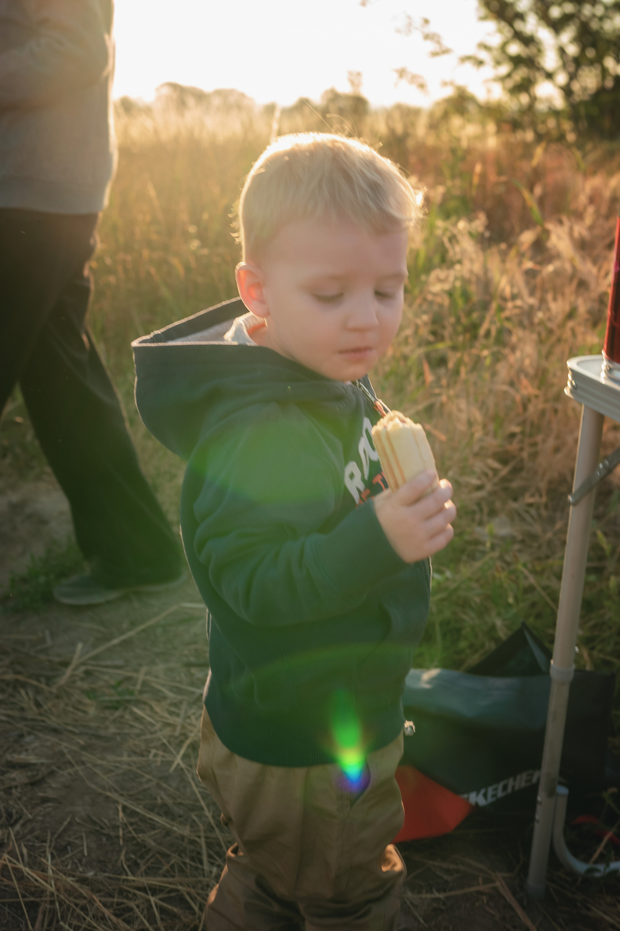 Миша, Настя, Полина и Леша в поле. Семейный фотограф в Алматы Анжелика Али Номан
