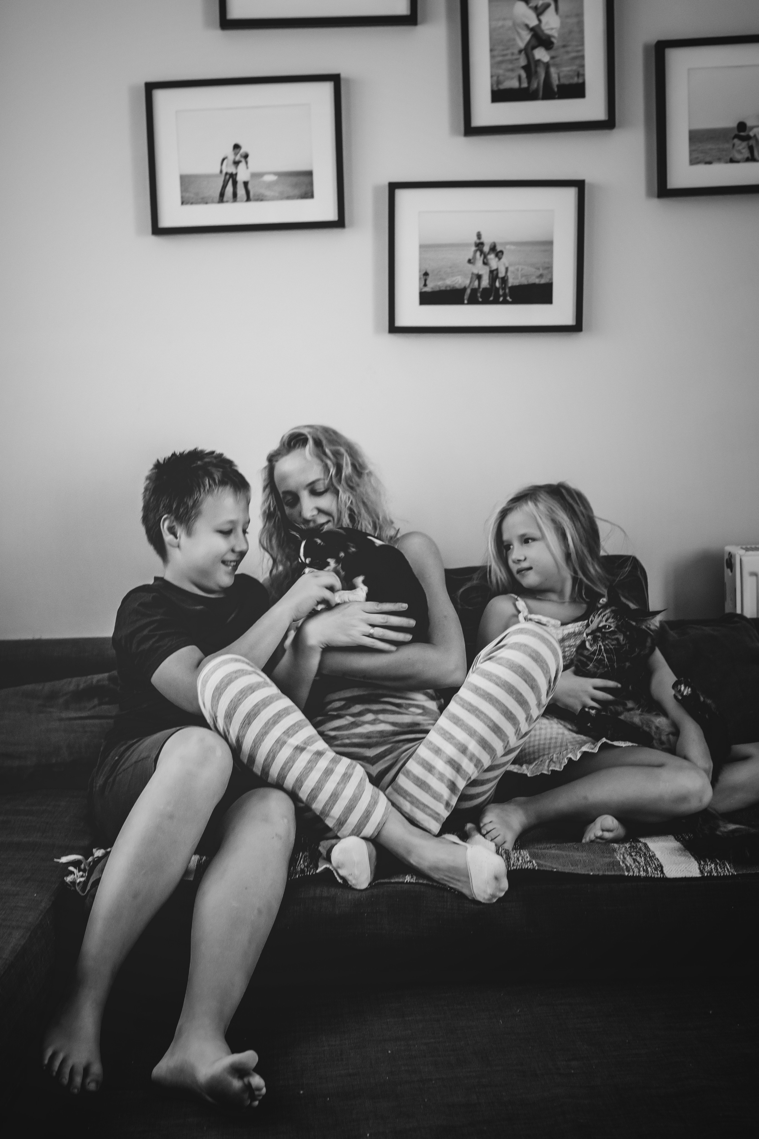 Катя, Тая и Егор. Семейный фотограф в Алматы Анжелика Али Номан