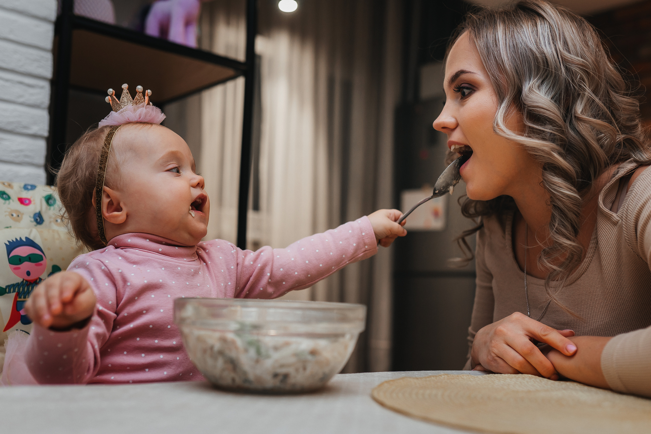 Годик Алисы дома. Семейный фотограф в Алматы Анжелика Али Номан
