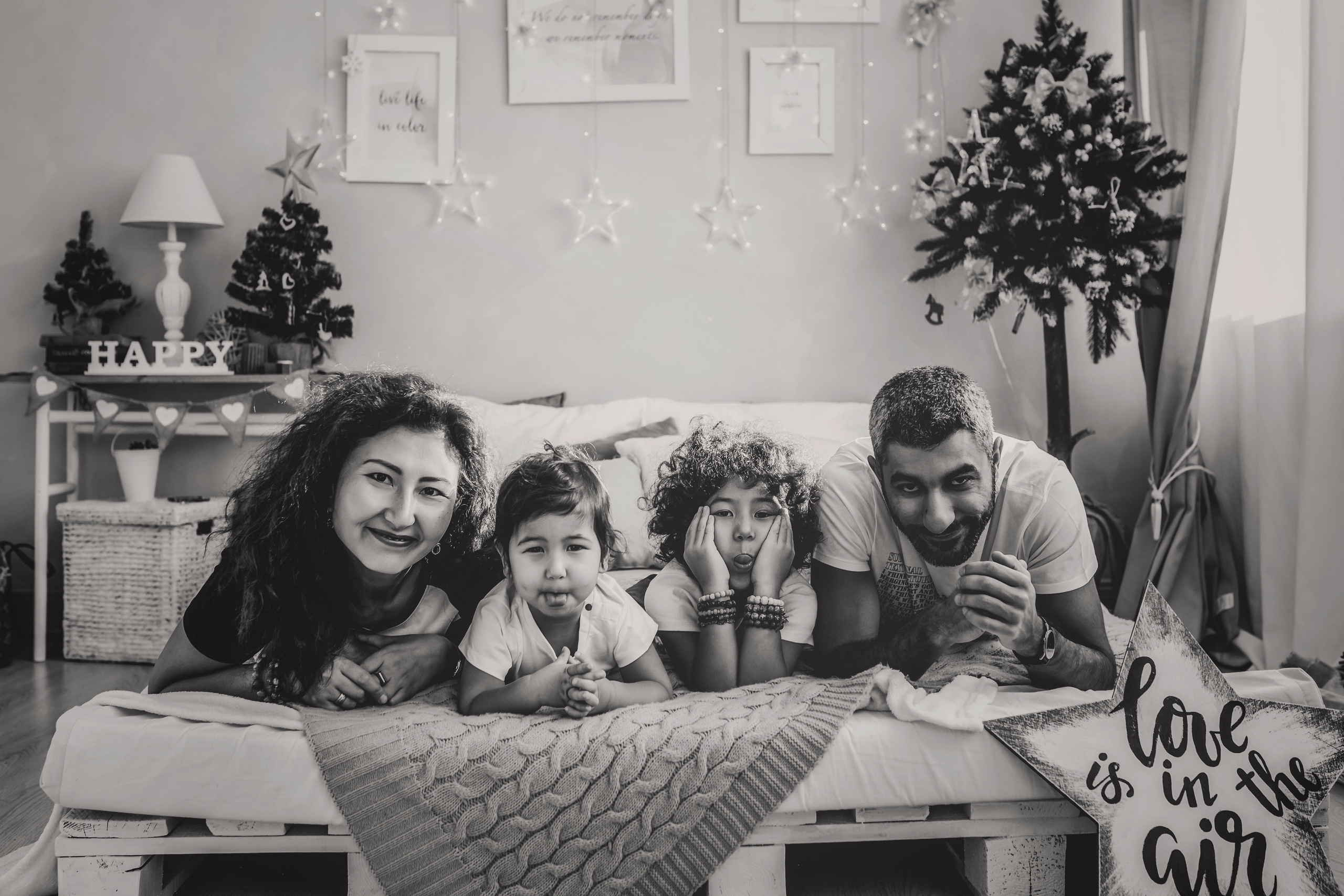 Умид, Малика, Сева, Муслим. Семейный фотограф в Алматы Анжелика Али Номан