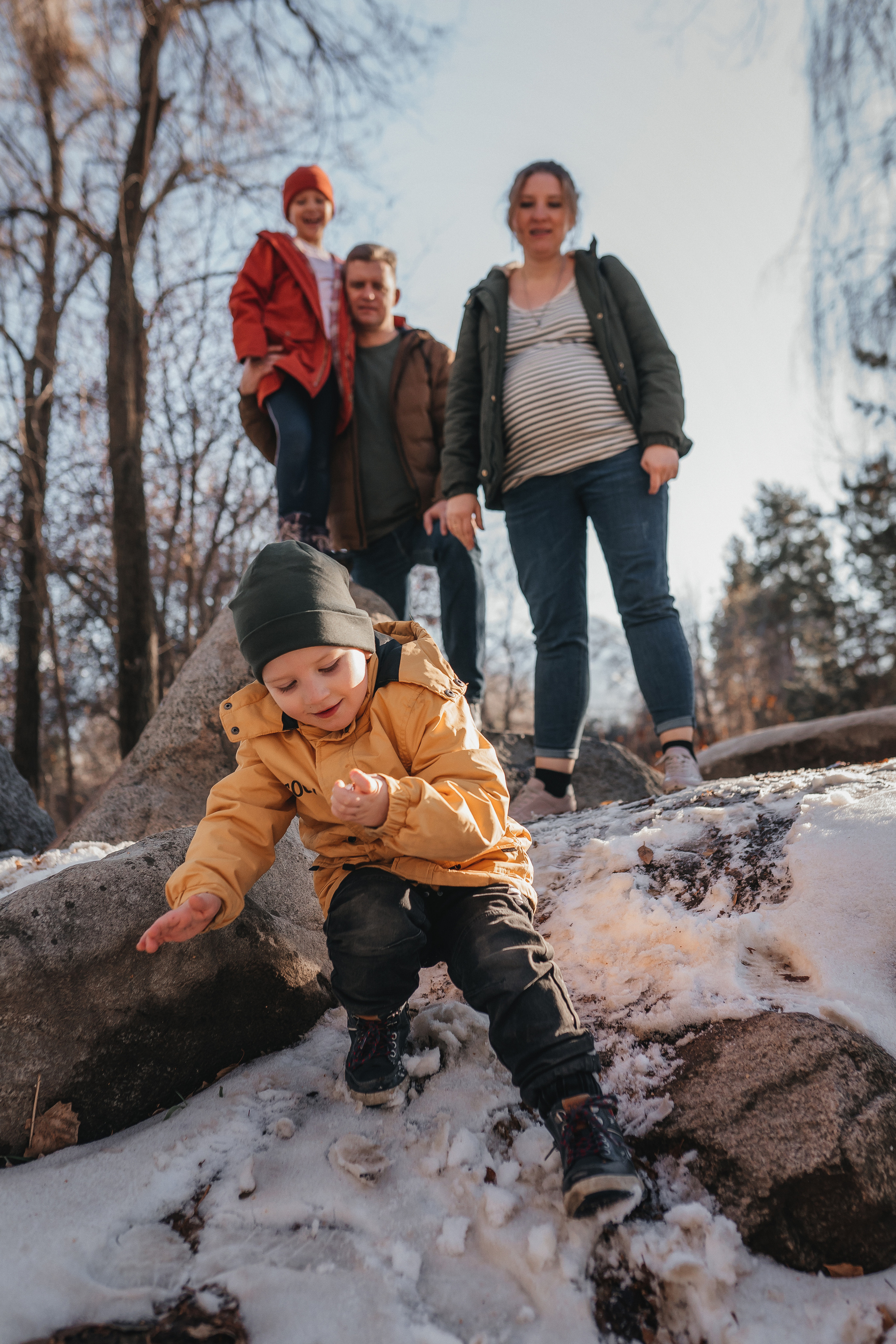 Осень в ботсаду. Семейный фотограф в Алматы Анжелика Али Номан