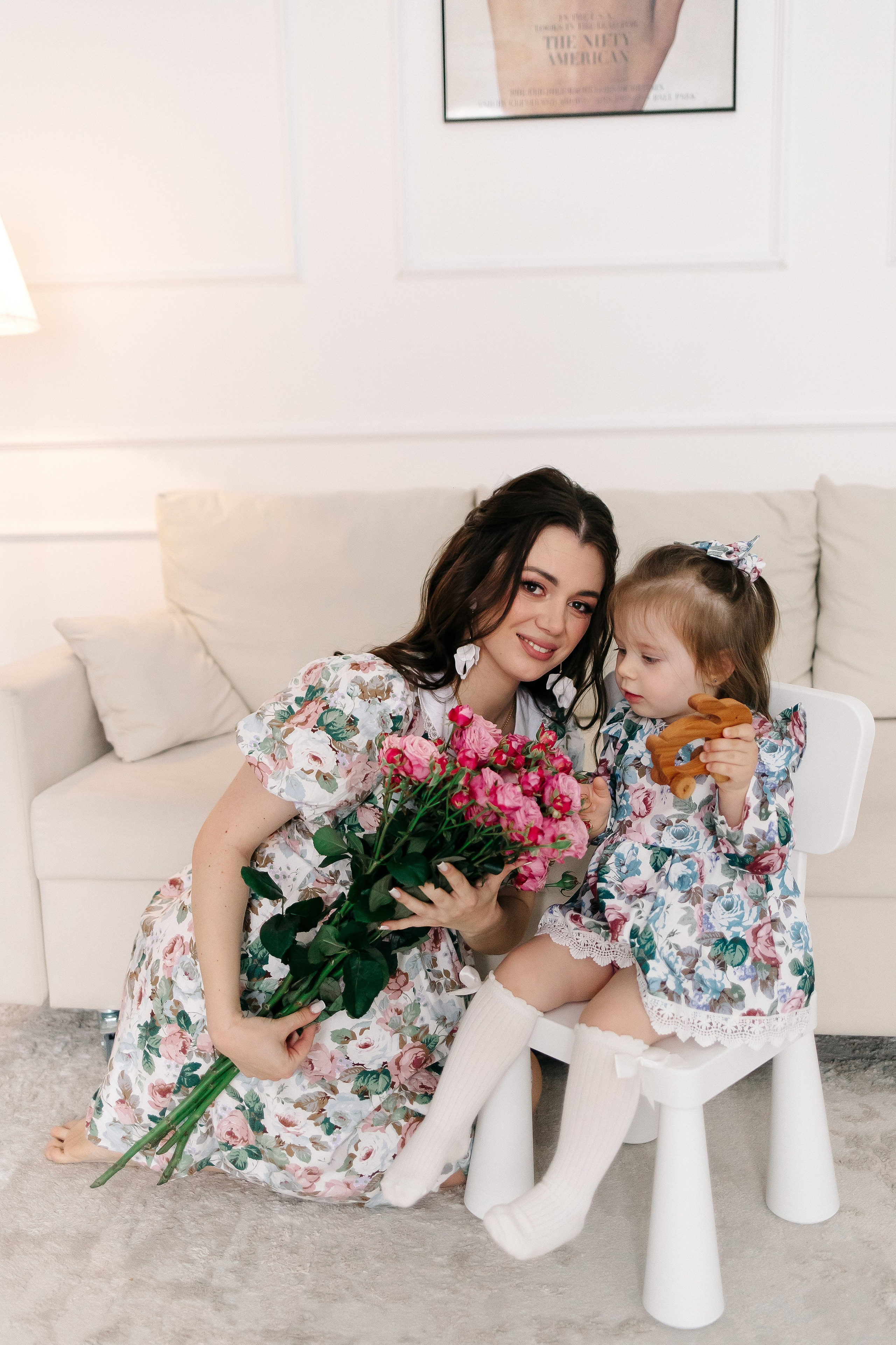 Мама и дочь. Свадебный фотограф Кропоткин Краснодар