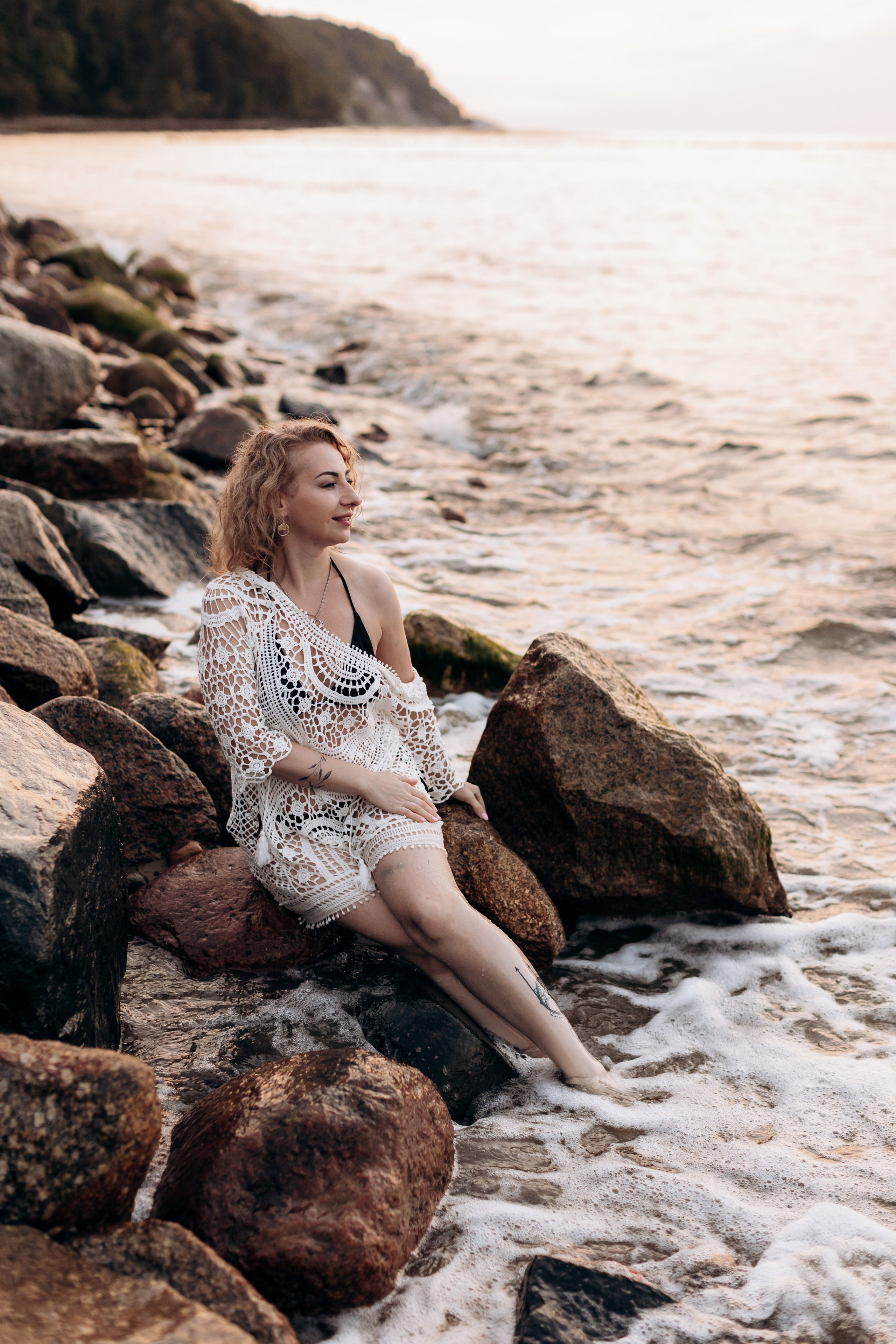 Подруги Отрадное море лето закат. Фотограф в Калининграде свадебная фотография, репортажная, фотосессии