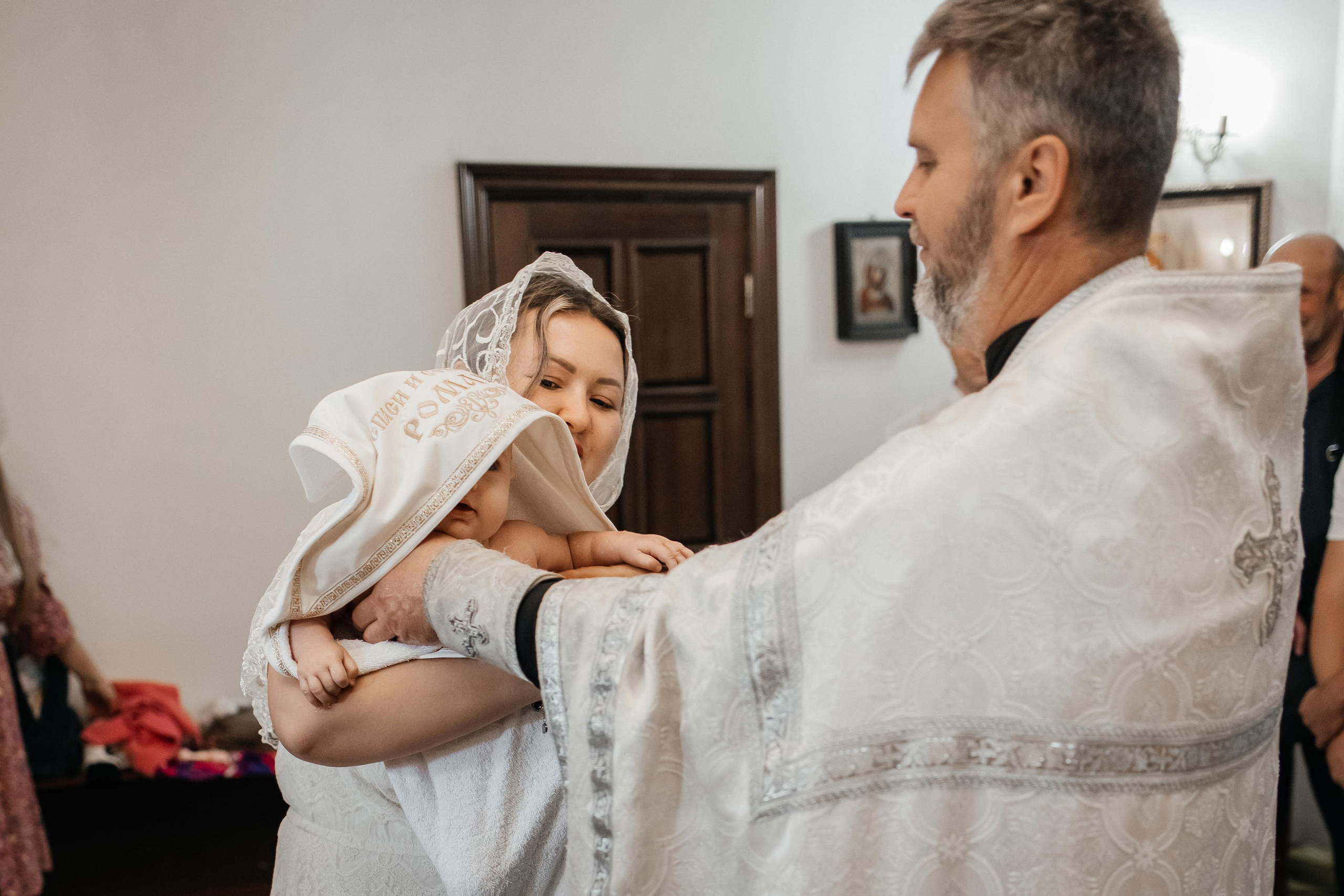 Крещение Ромы. Свадебный и семейный фотограф Яна Стражева. Волгоград, Москва
