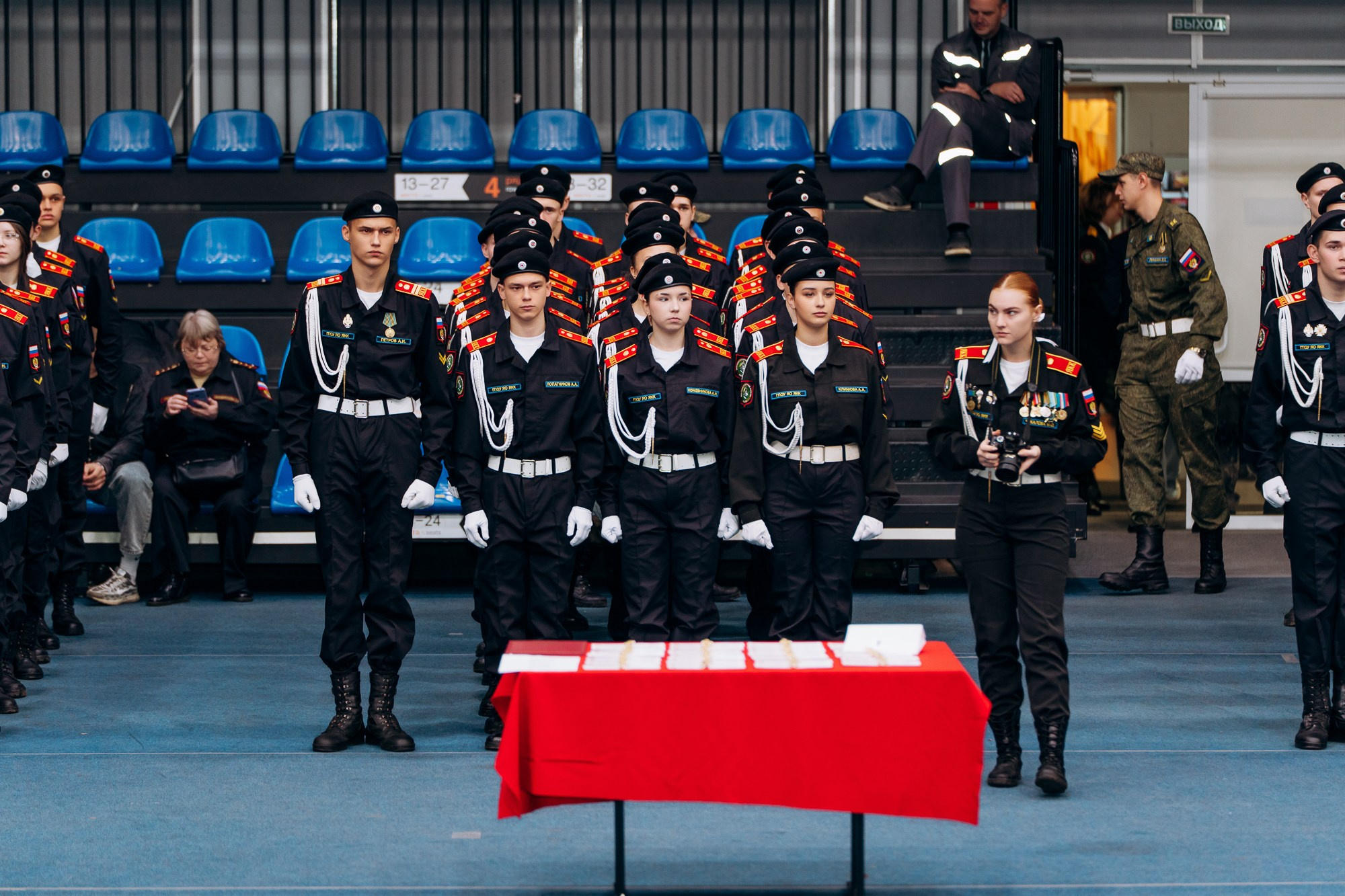 Принятие присяги кадетами. Свадебный и репортажный фотограф в Ярославле Евгений Сальников