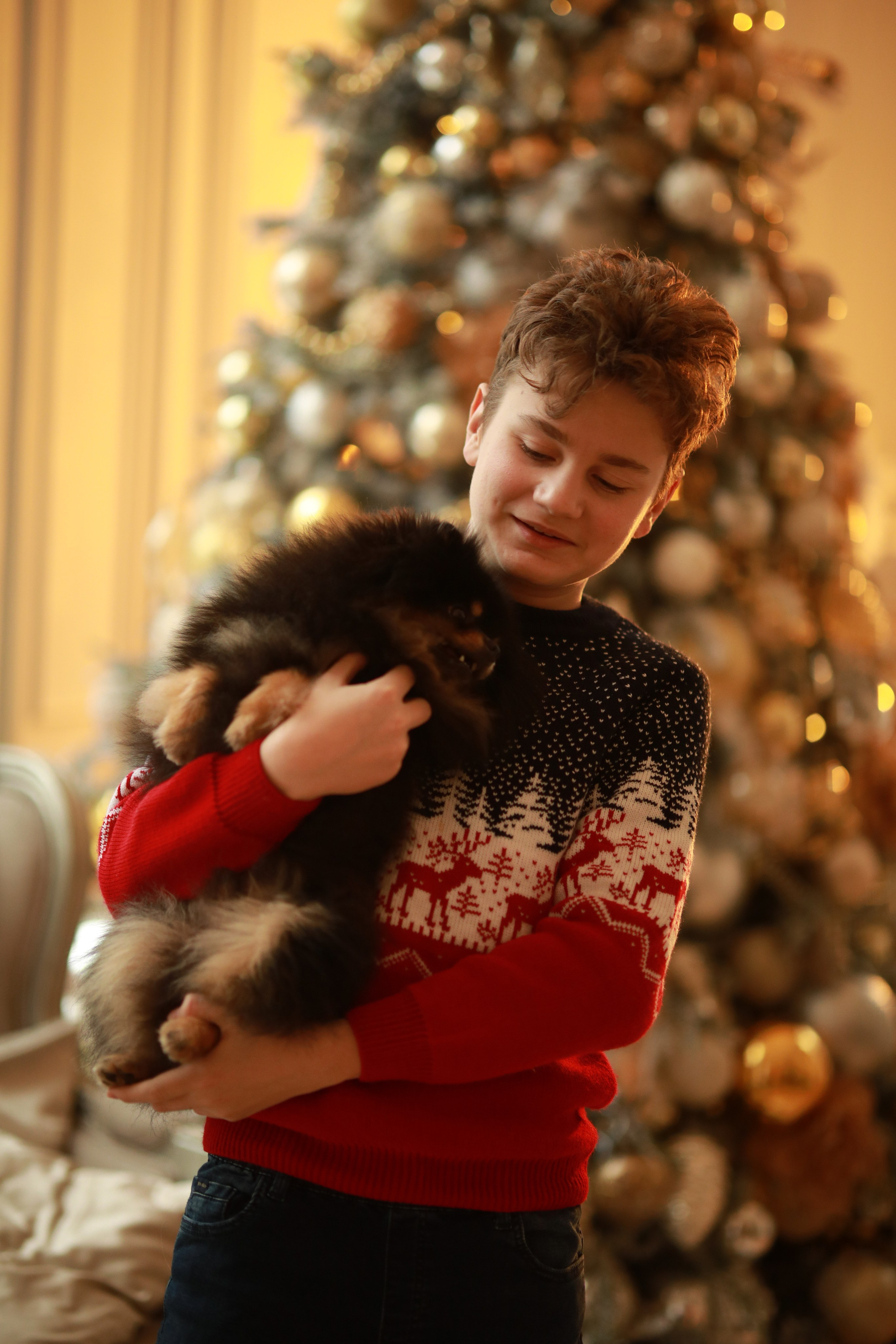 Новый год зал Ника. Фотограф Юлия Рязанова Москва семейный и детский