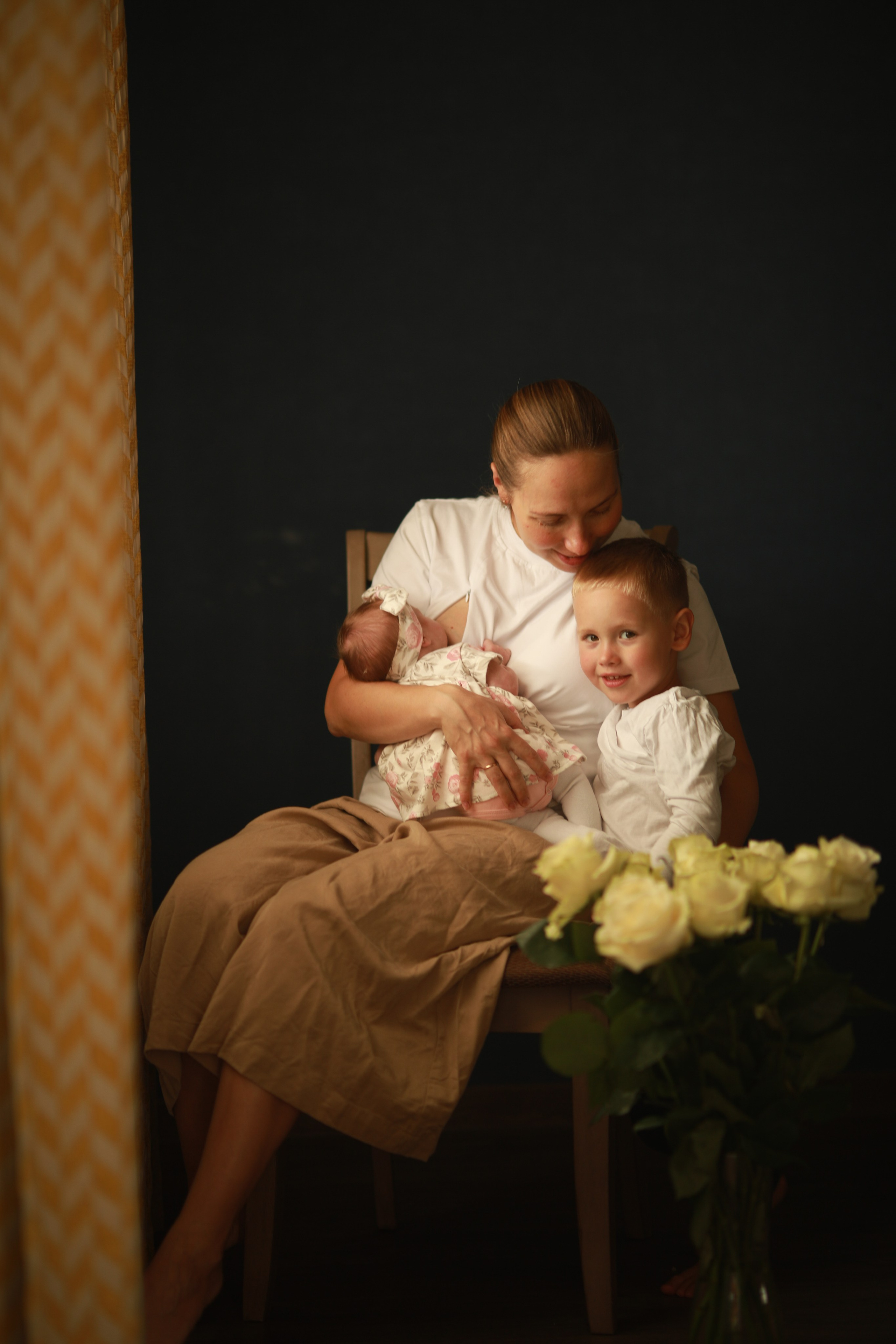 Первые объятия. Фотограф Юлия Рязанова Москва семейный и детский