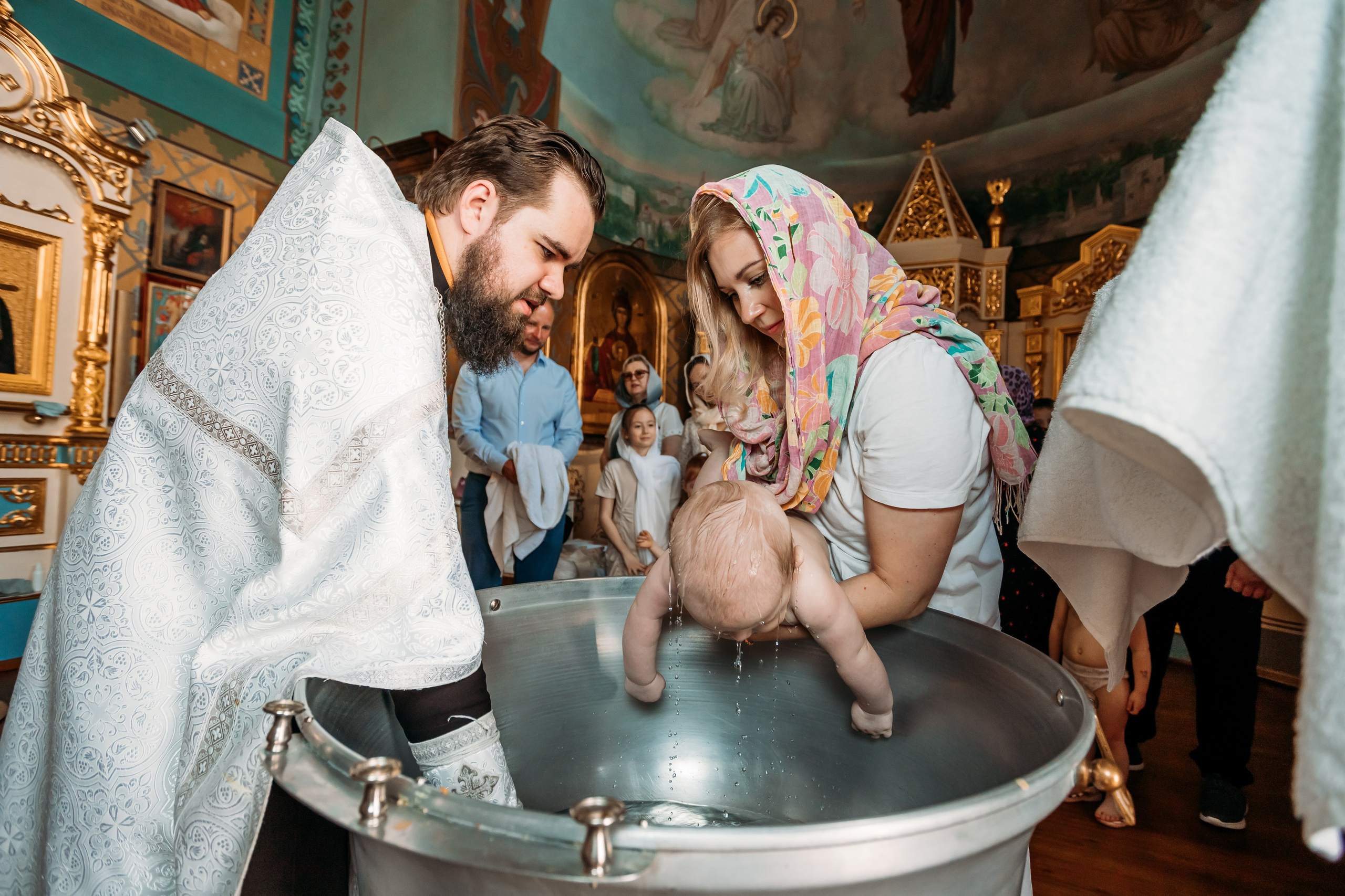 Крестины в церкви. Фотограф в Ставрополе Евгений Наглянцев
