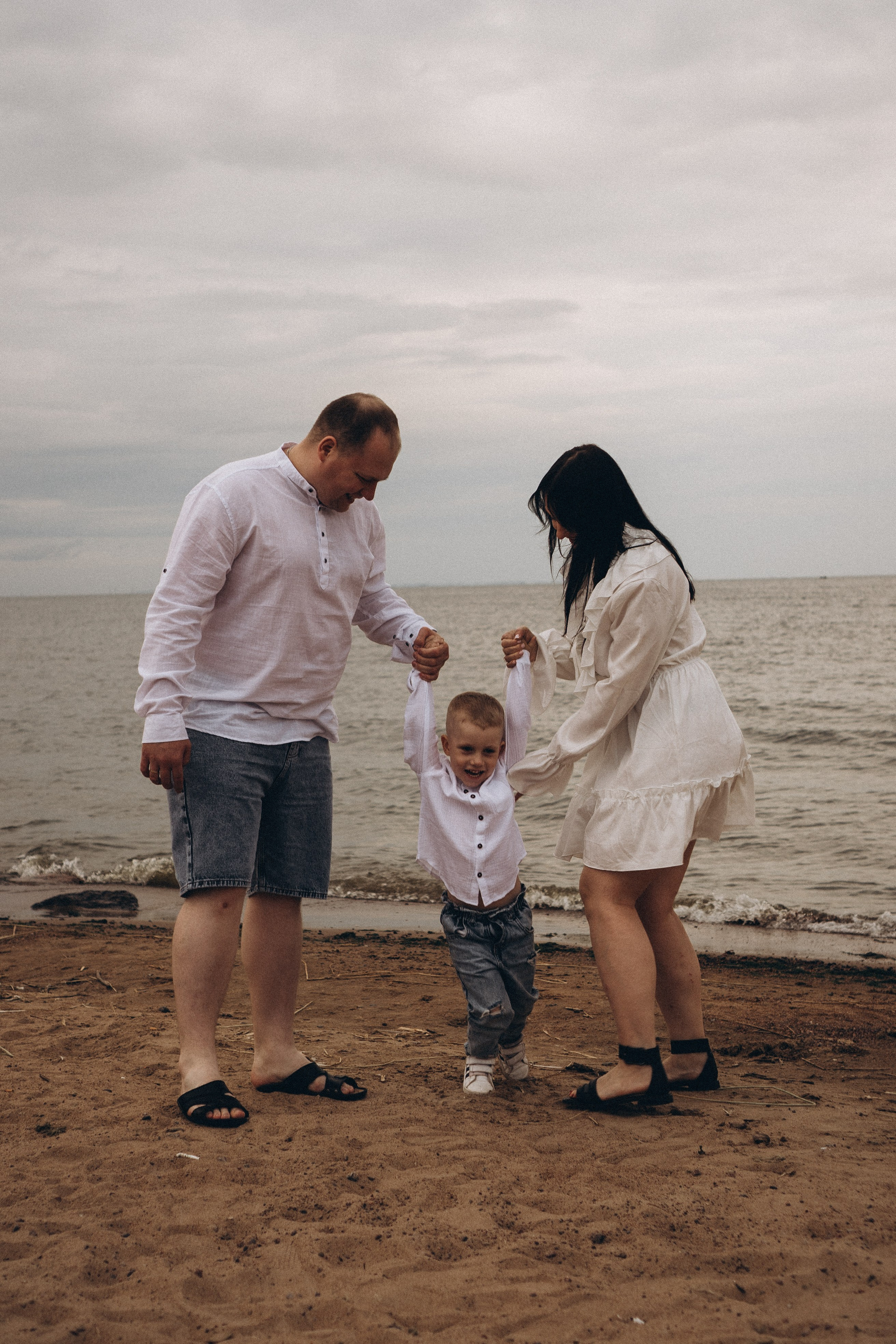 Семейная история на берегу залива. Профессиональный фотограф, Санкт-Петербург — Виктория Богомолова