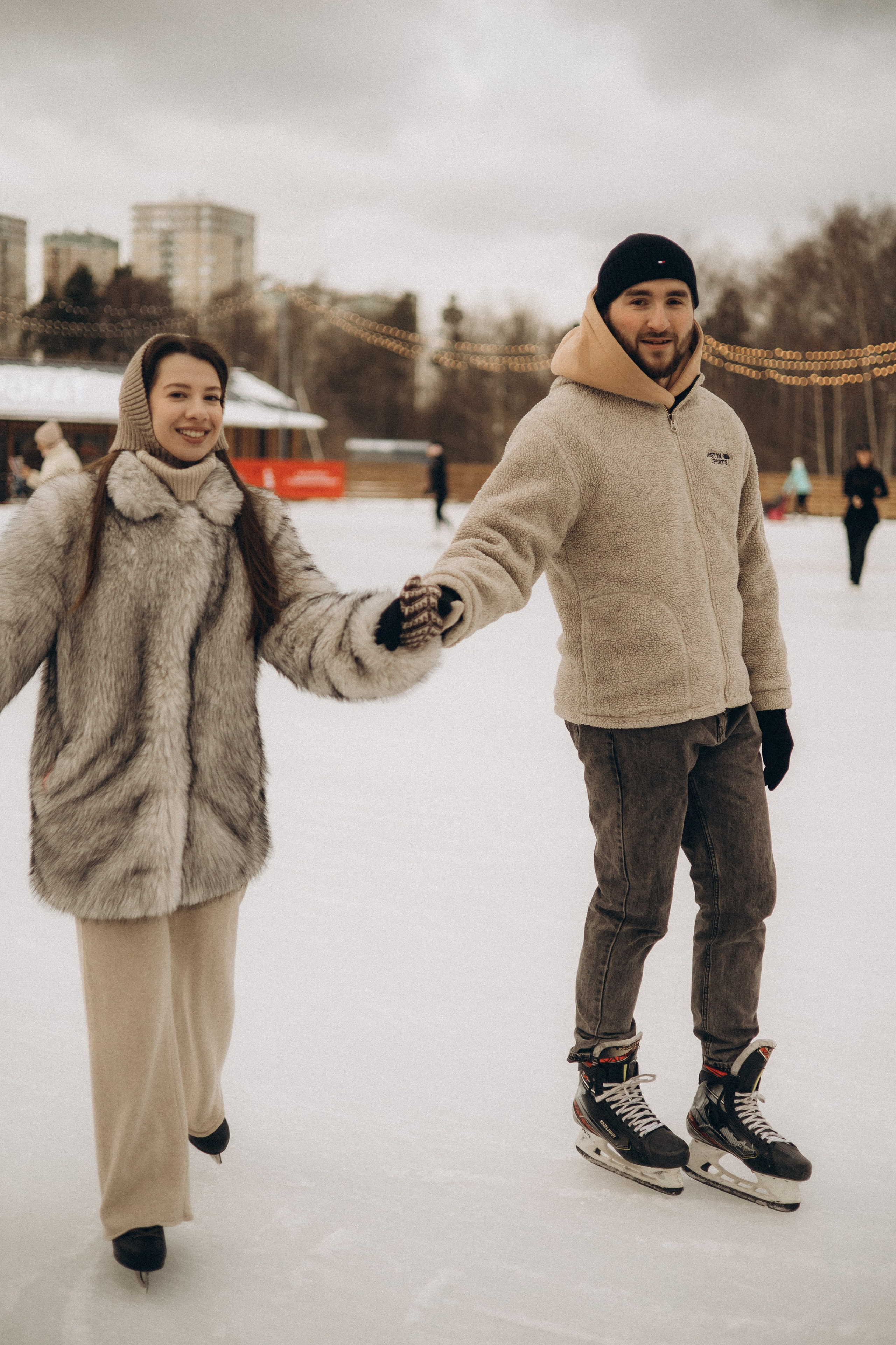 Любовь на льду. Семейный фотограф в Москве Аникина Наталья