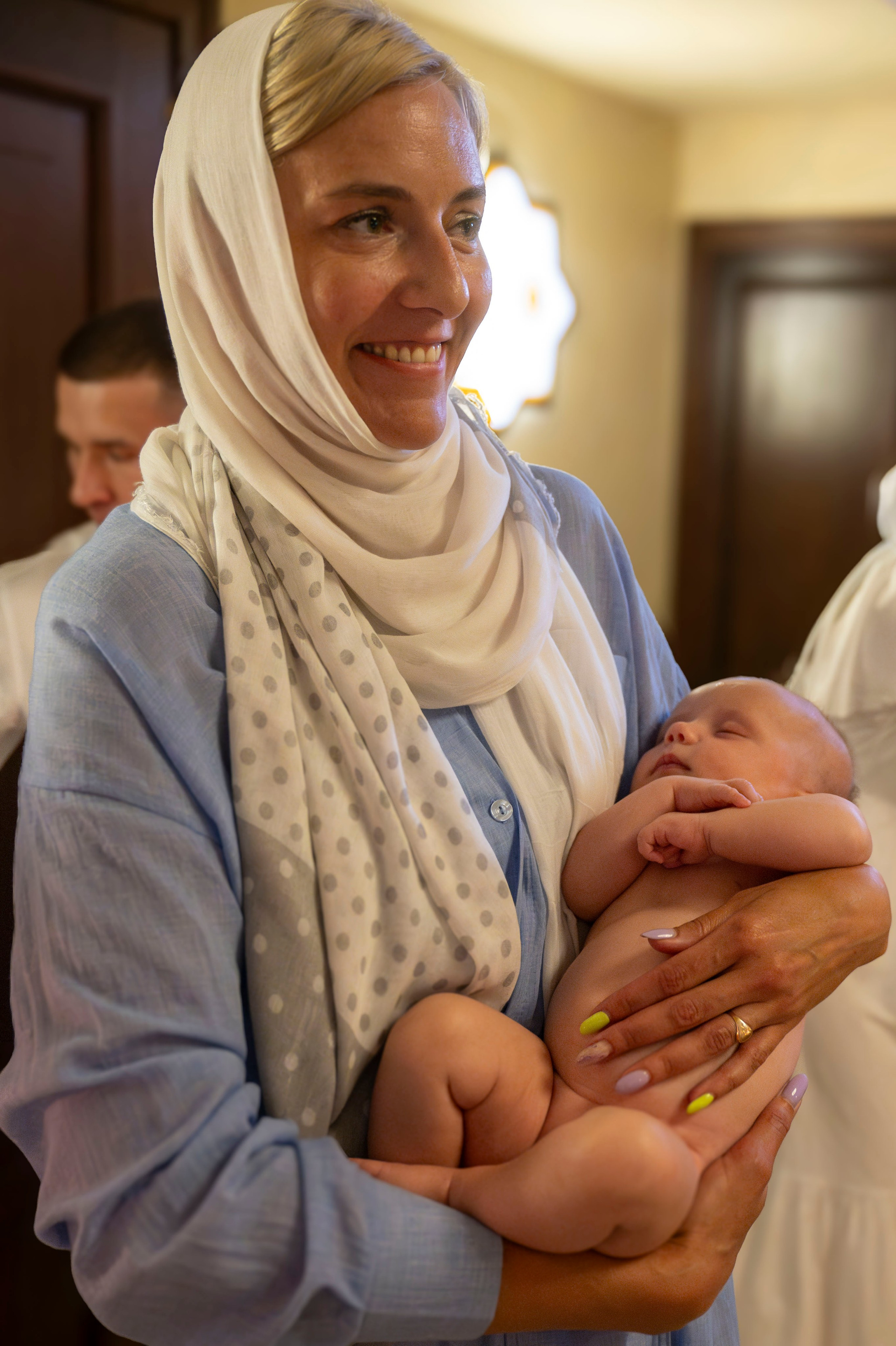 Крещение Марии. Храм Рождества Христова на Песках. Фотограф на роды СПБ Юлия Герасимова