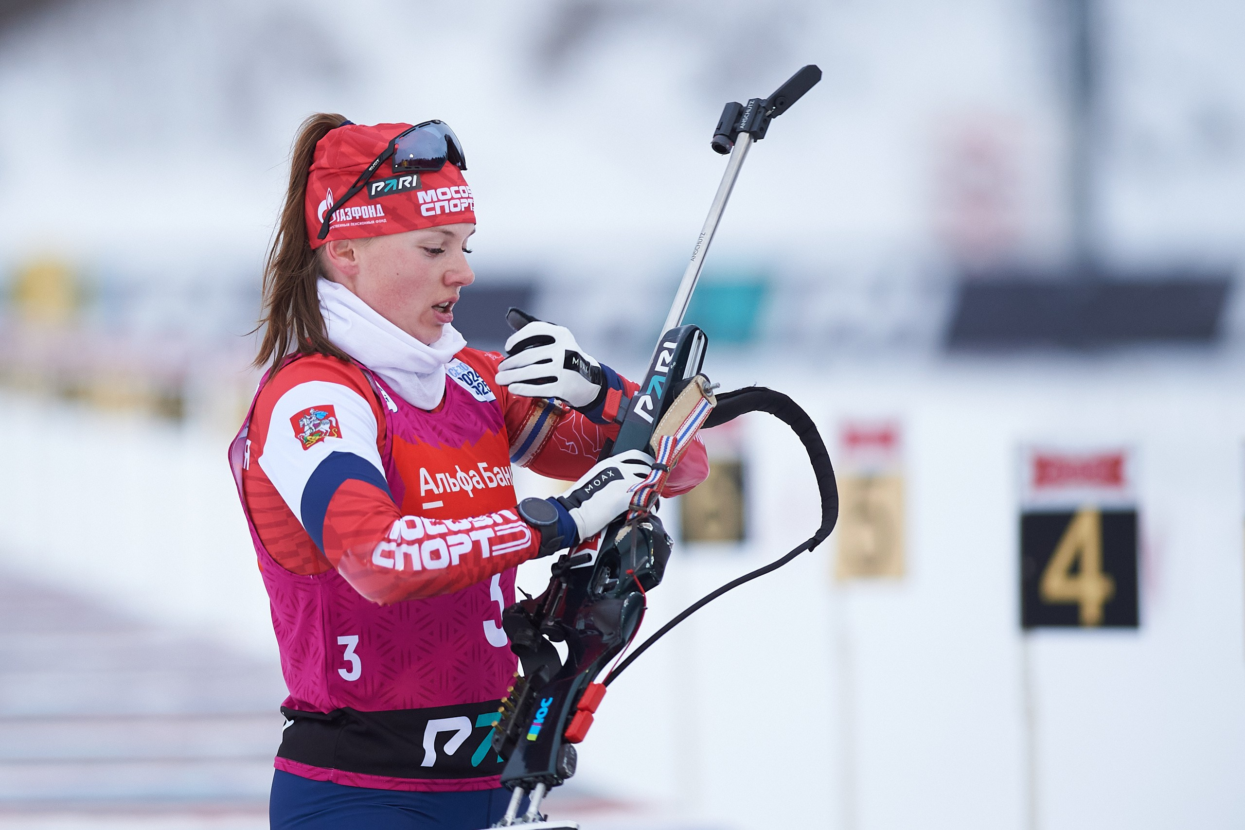 Биатлон. Чемпионат России — 2024/2025, 3-й этап, Ижевск. Ижевская винтовка. Спортивный репортажный фотограф в Ижевске Сергей Мерзляков