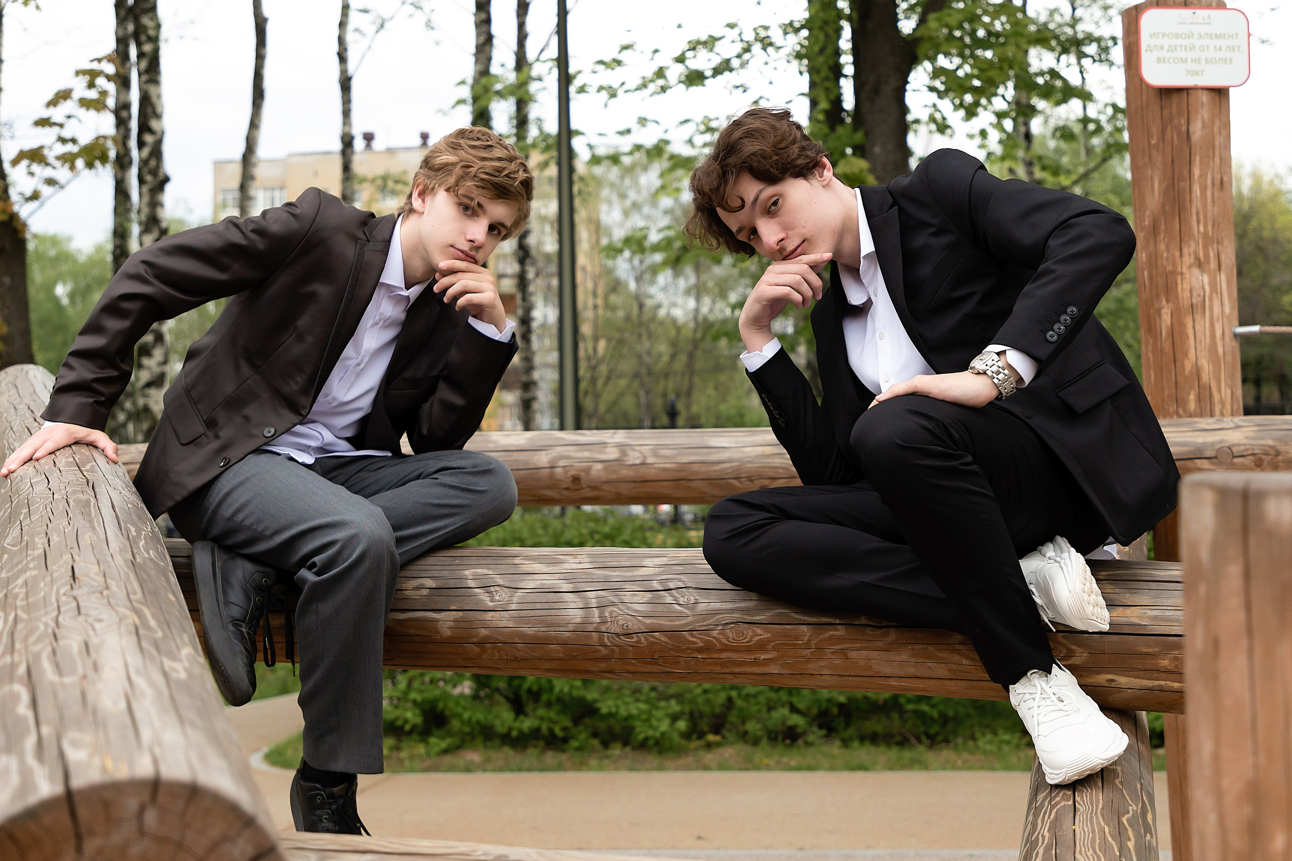 Съёмка в парке. Выпускные альбомы «Эврика» в Нижнем Новгороде