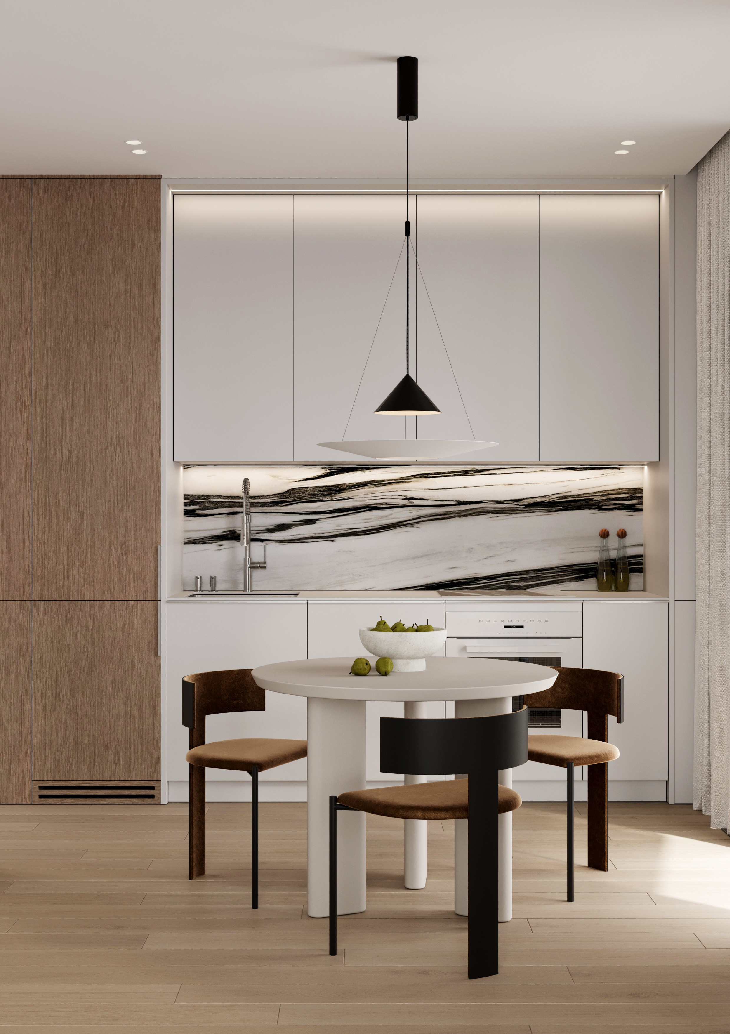 Дизайн студия Уютная Квартира|ЖК Акценты. Интерьерная 3D визуализация