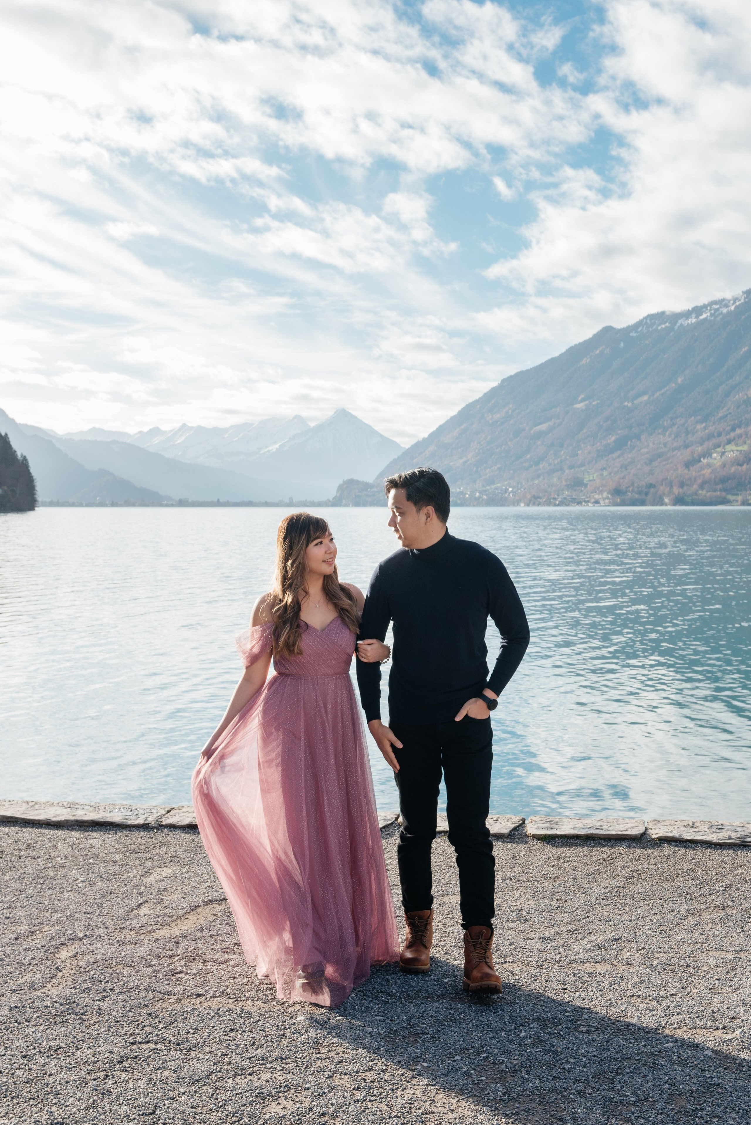 Evette & Karl (Iseltwald). Photographer in Interlaken area
