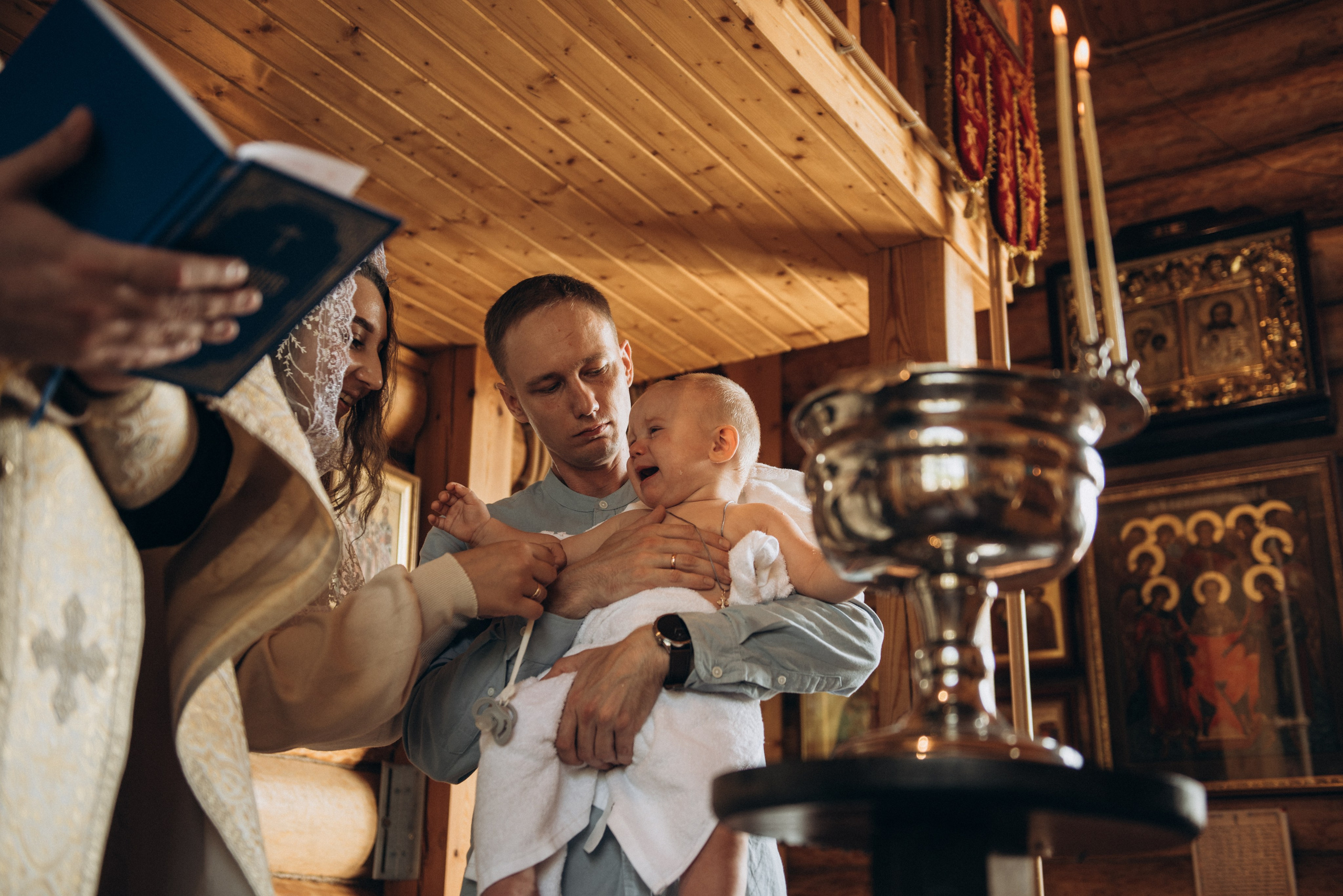 Таинство Крещения Алексея. Куксенко Елена — Семейный фотограф Санкт-Петербург