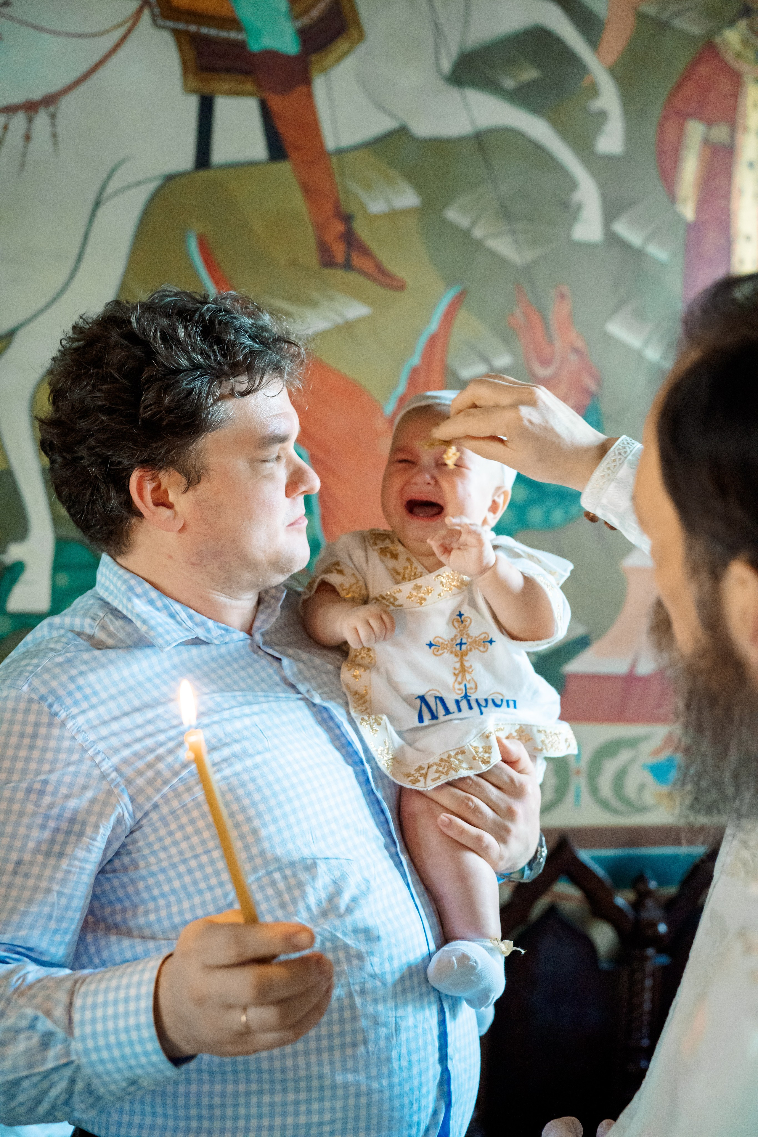 Крещение Мирона. Фотограф Казакова Анастасия