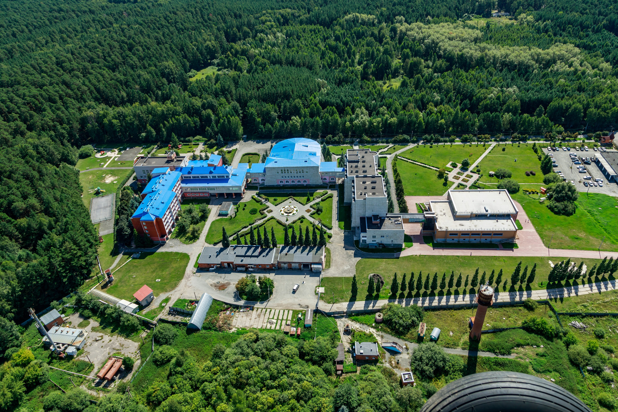 Город с высоты птичьего полёта. Фотограф Андрей Гузеев