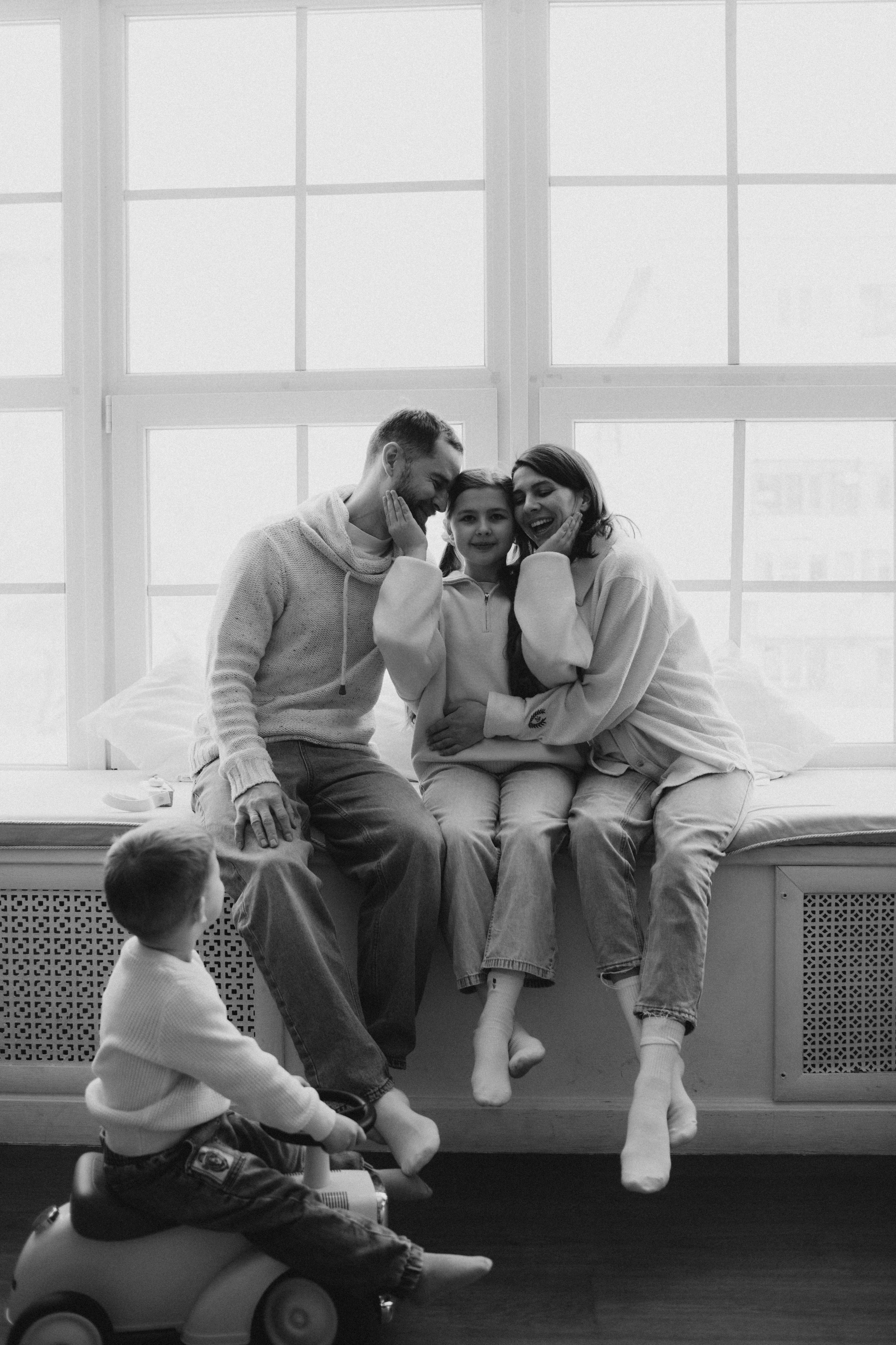 Новогодняя фотосессия семьи Осокиных!. Семейный фотограф в Челябинске Ксения Зубкова