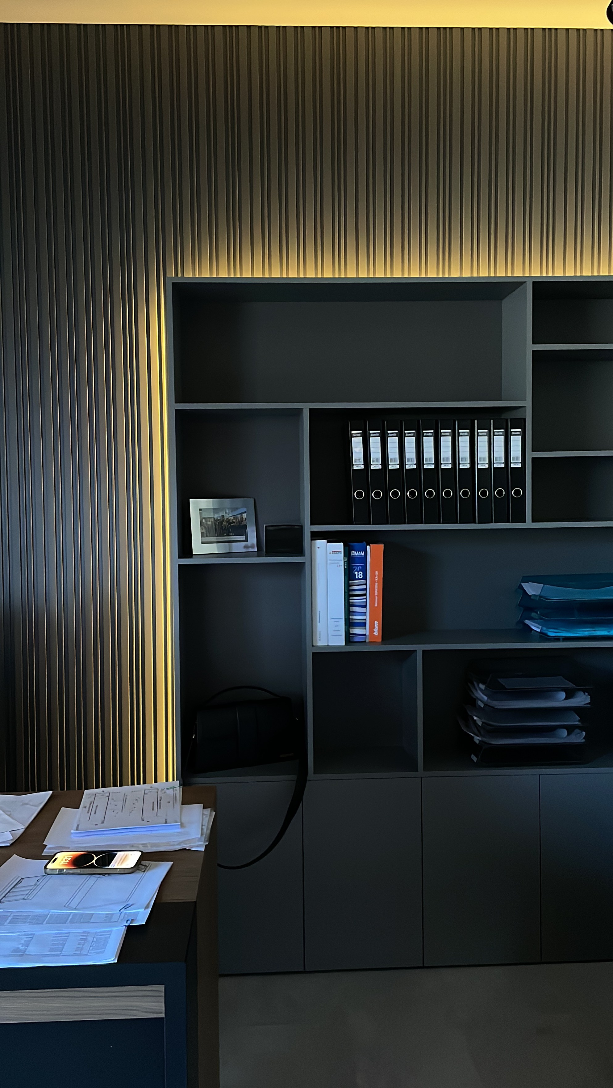 Офис производства FILLINI. Мебель на заказ