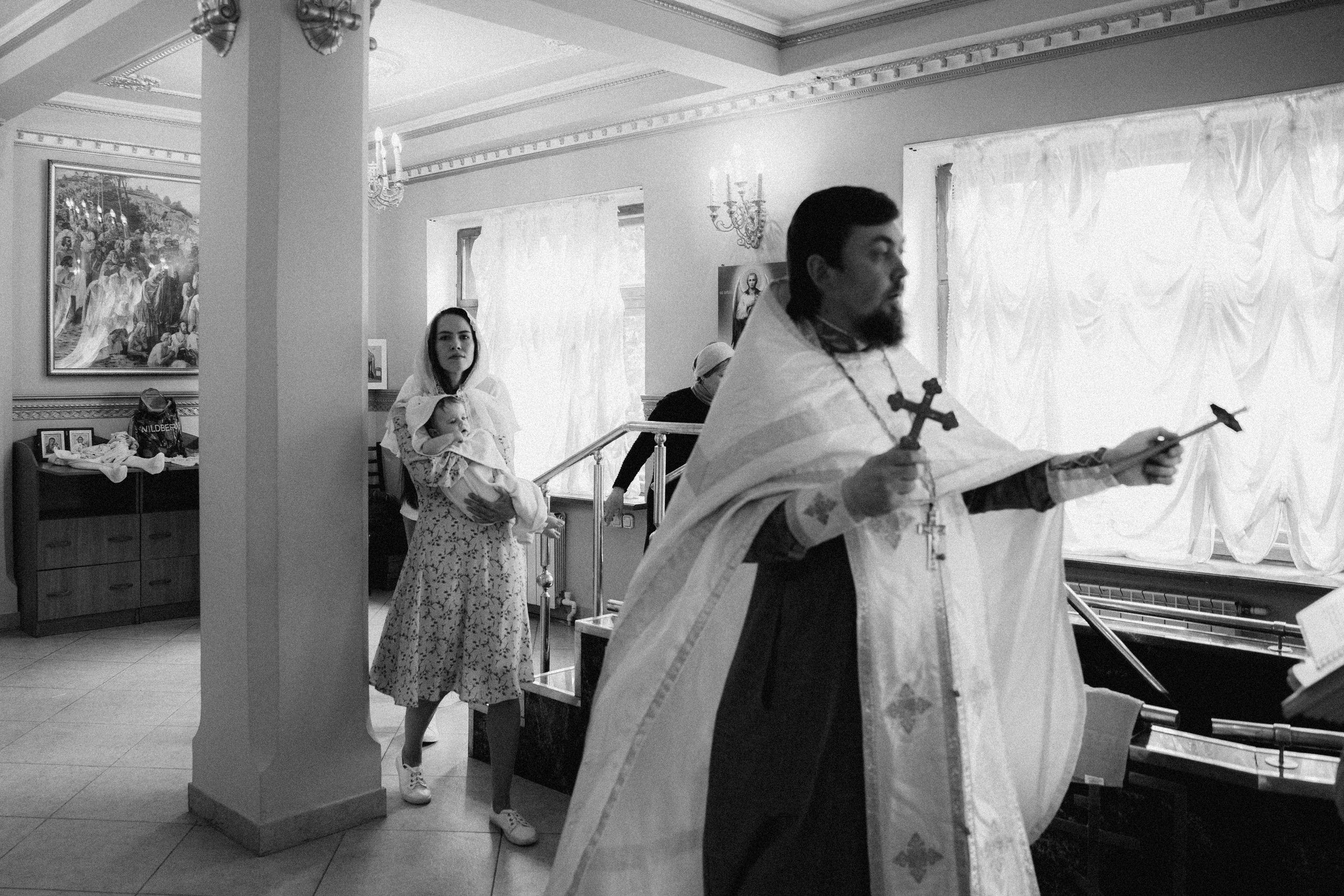 Крестины Вероники. Семейный фотограф документалист в Пензе Лопатинская Татья