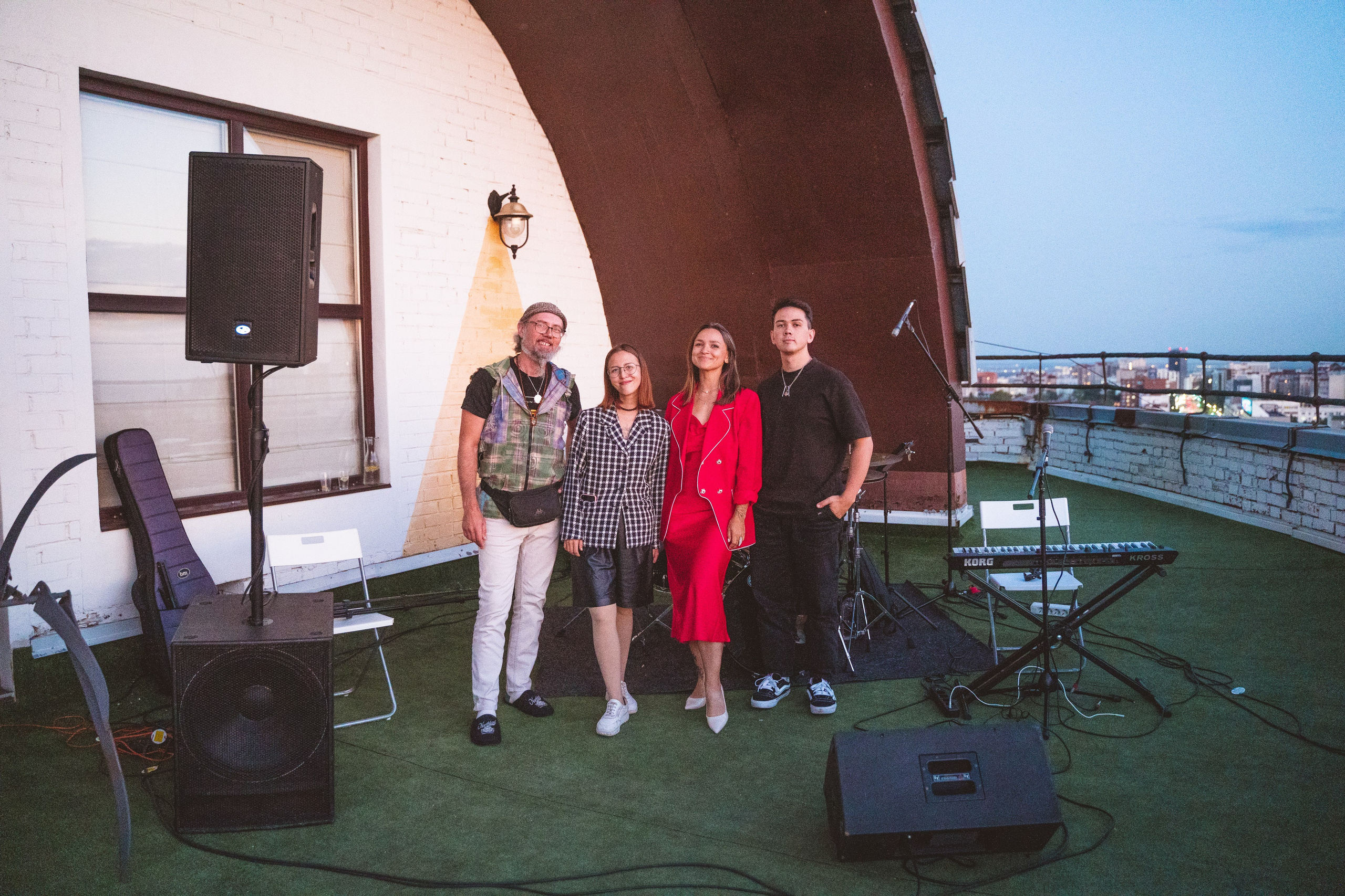 Джаз на крыше в «Доме Карлсона». Свадебный и репортажный фотограф в Уфе| Осетрова Ольга