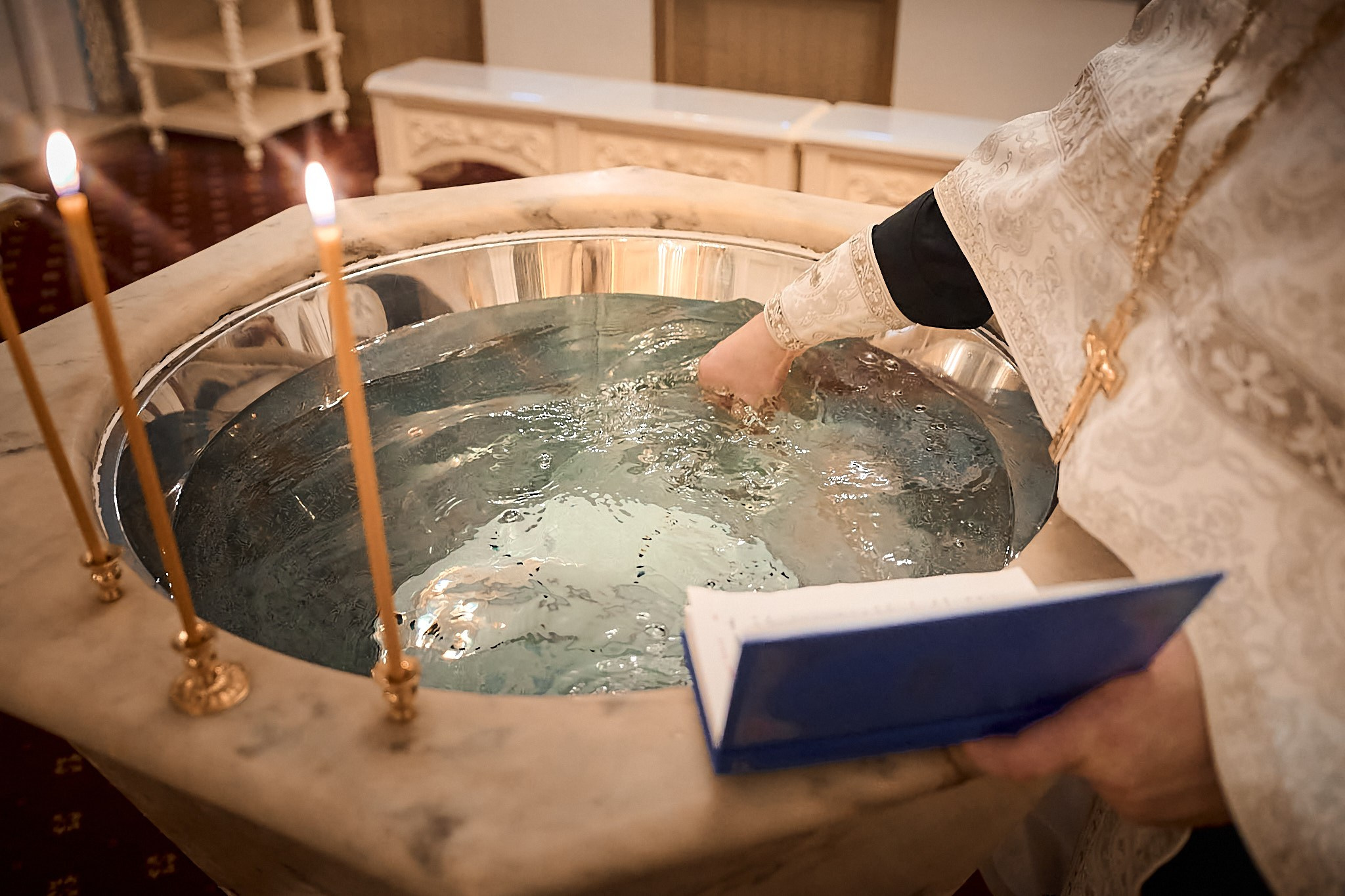 Таинство Крещения Тимофея. Фотограф на Крещение и Венчание в Одинцово