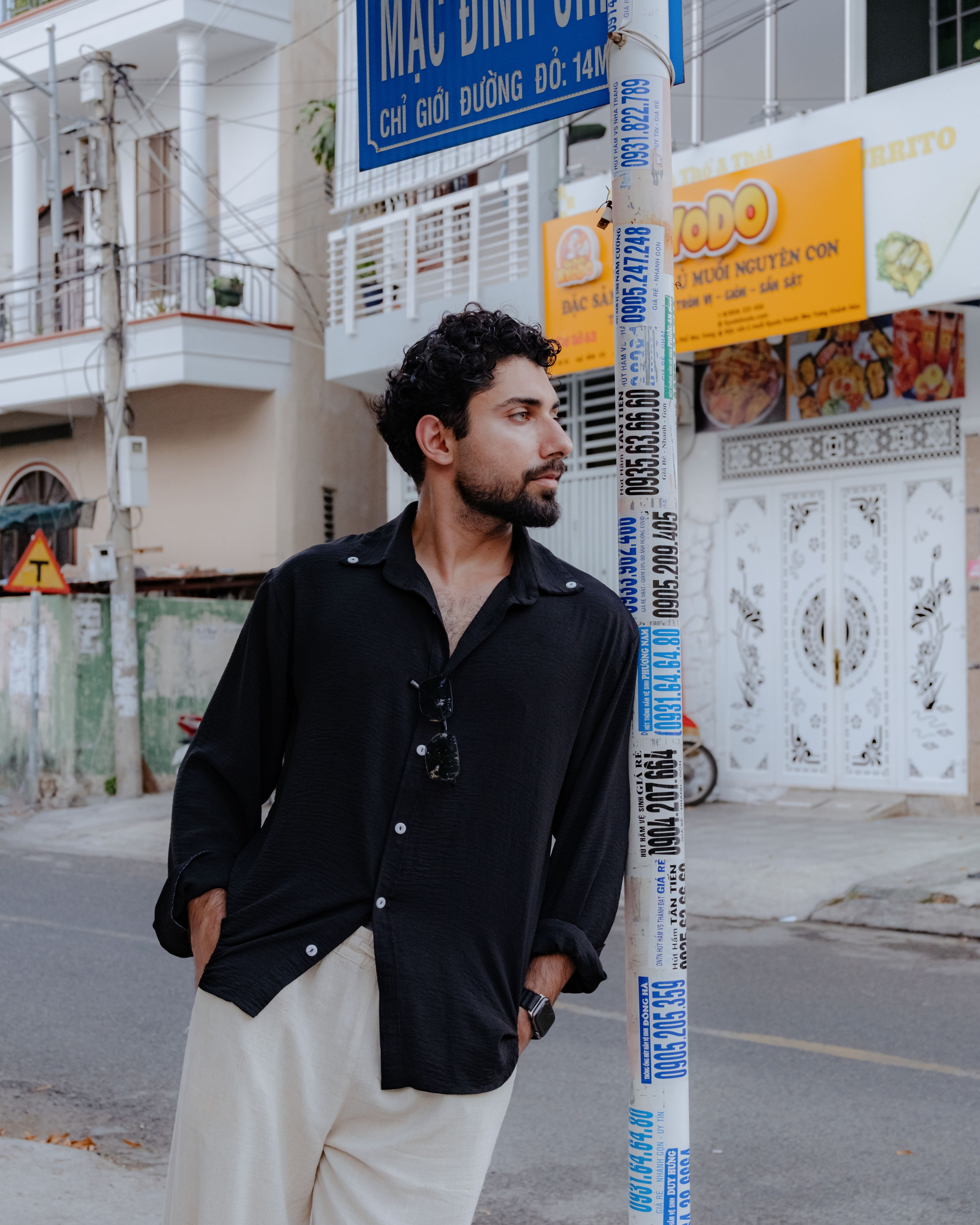 Portrait of a man. Khalil. Portrait photographer Nha Trang | Julia Meshanina