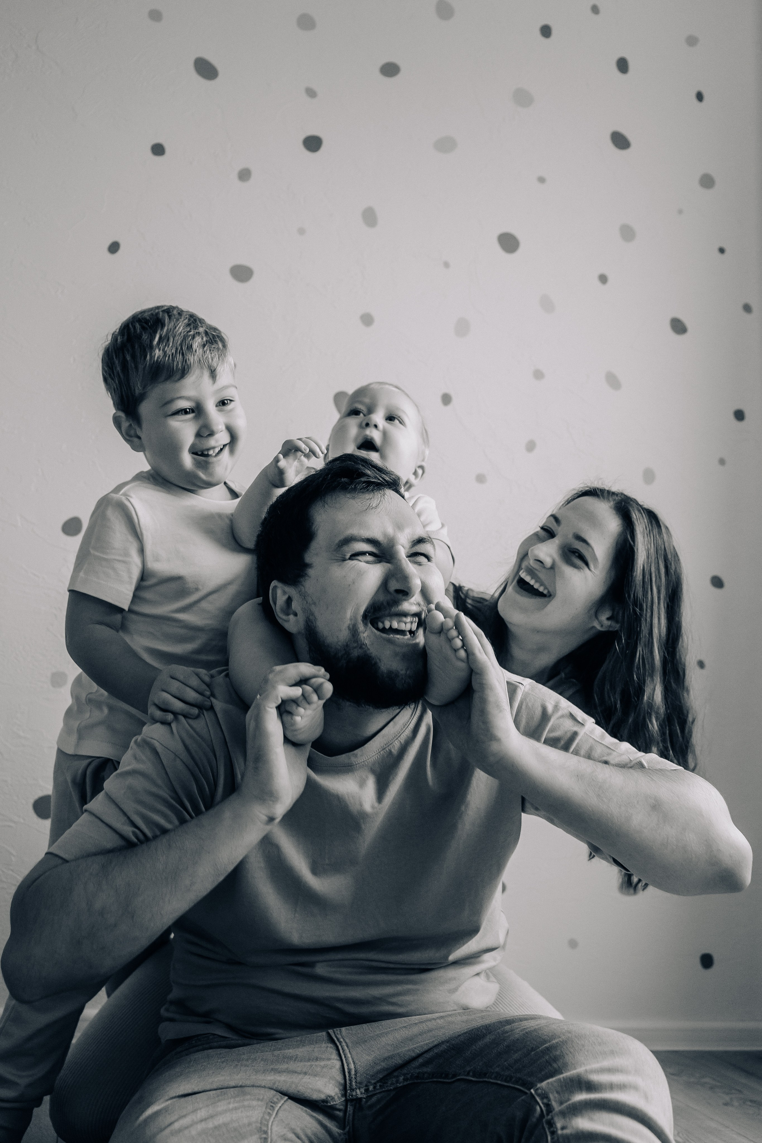 Зина, Дима, Илюша и Марк. Фотограф Харитонова Наталья