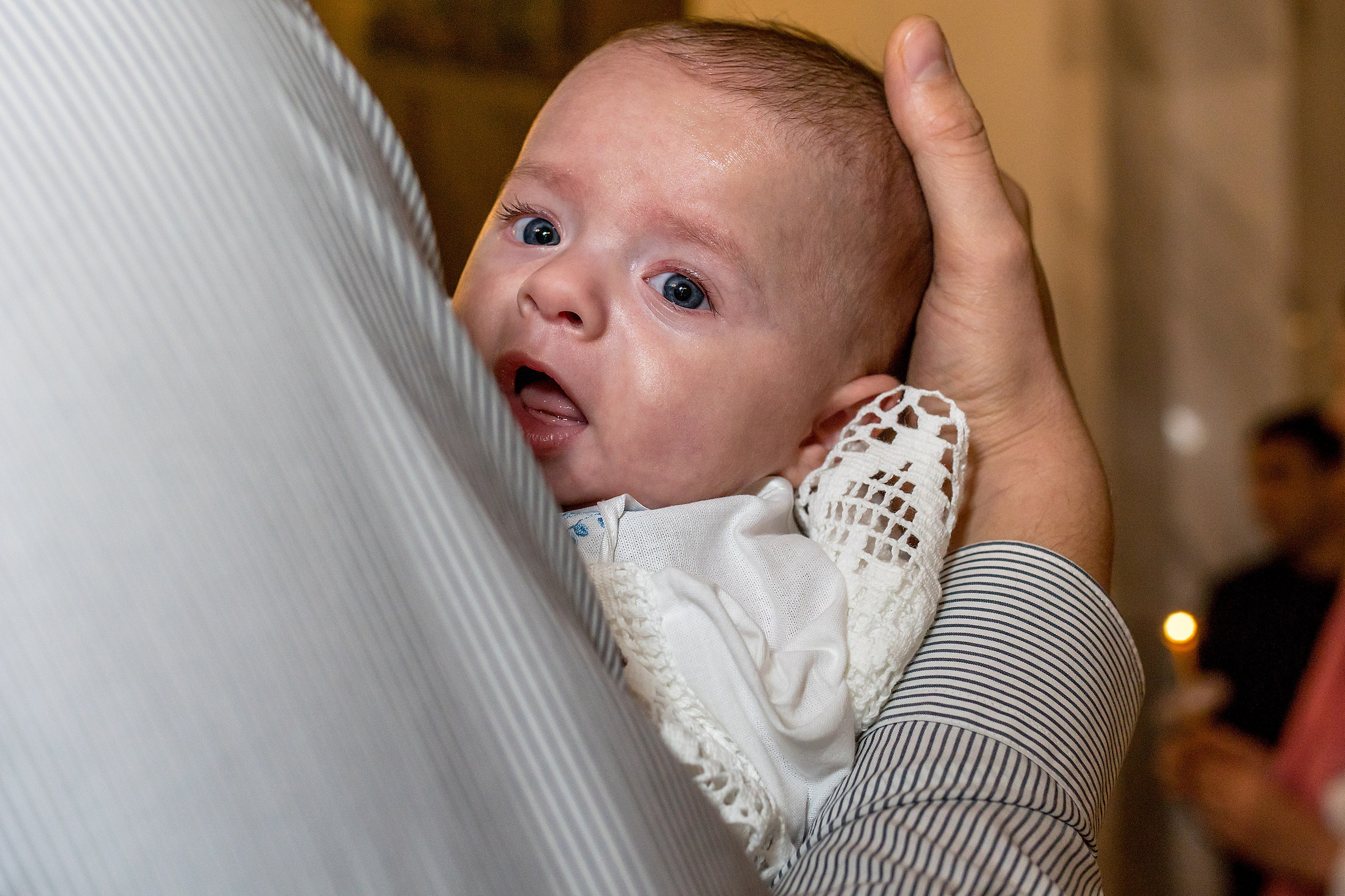 Крещение в храме Покрова Пресвятой Богородицы в Ясенево, Москва