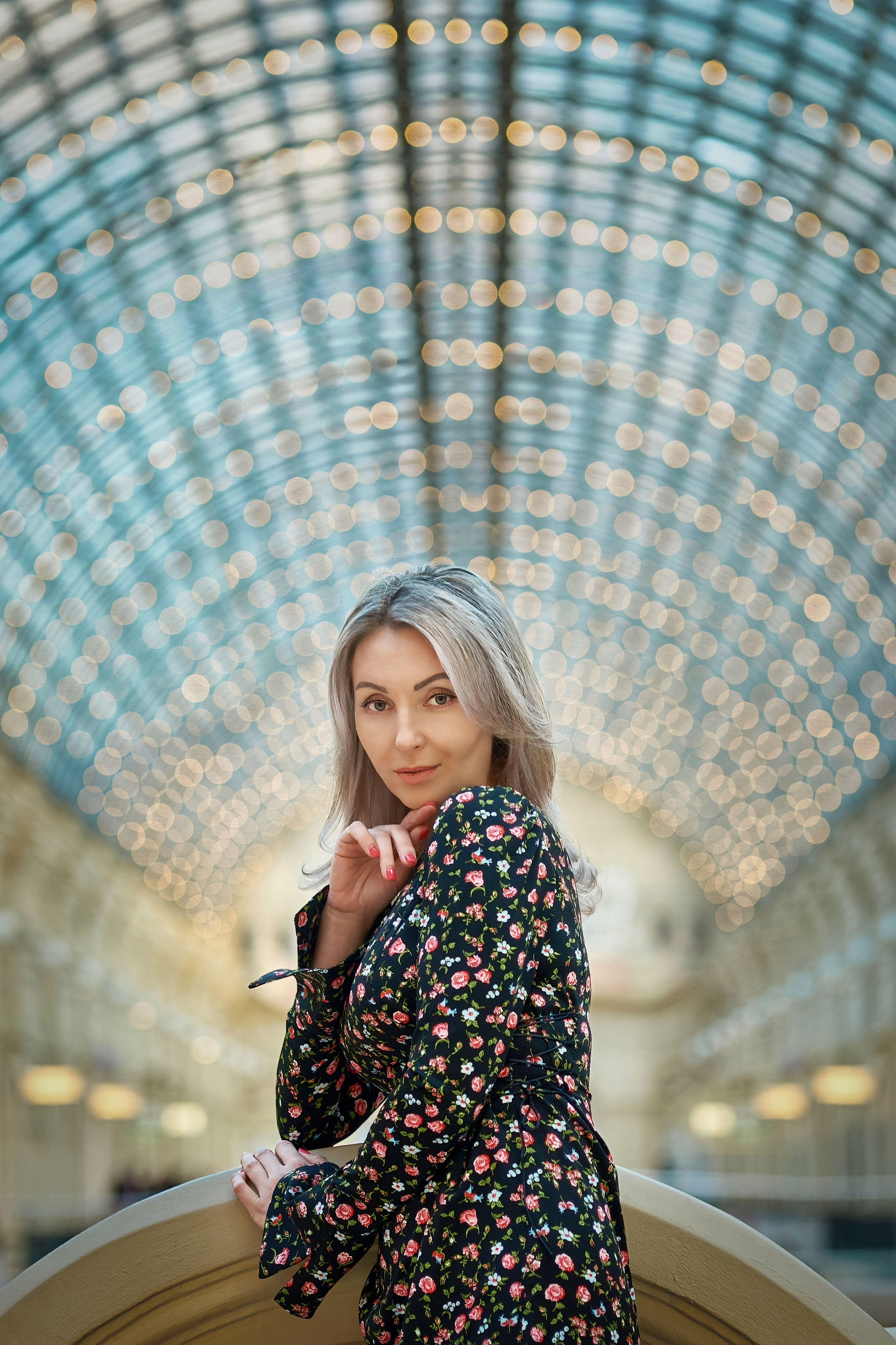 Портретная фотография в ГУМе, Москва