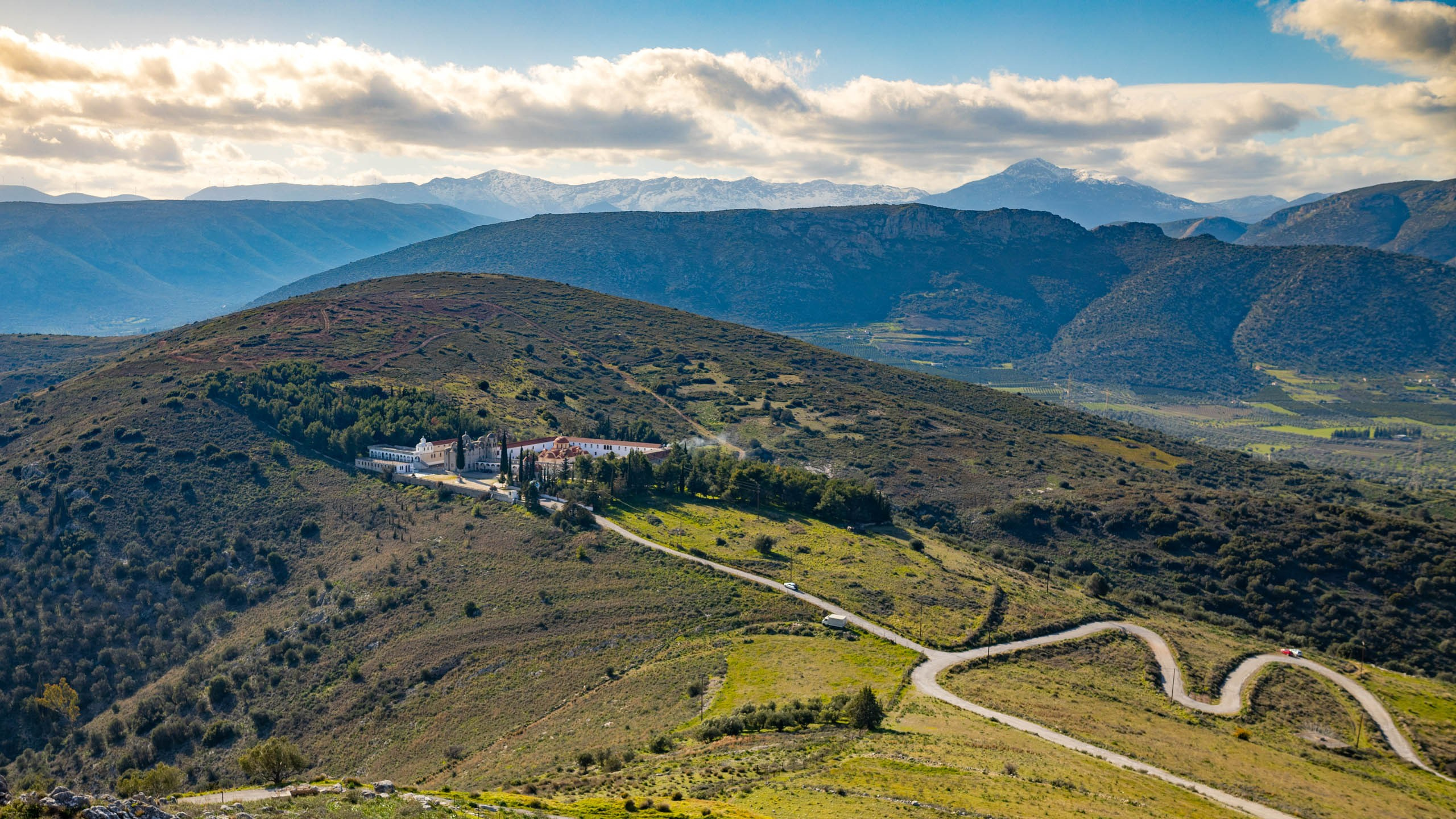 2022 02 Греция (Метеоры, Янина, Лефкада, Коринф, Спарта). Фотографии