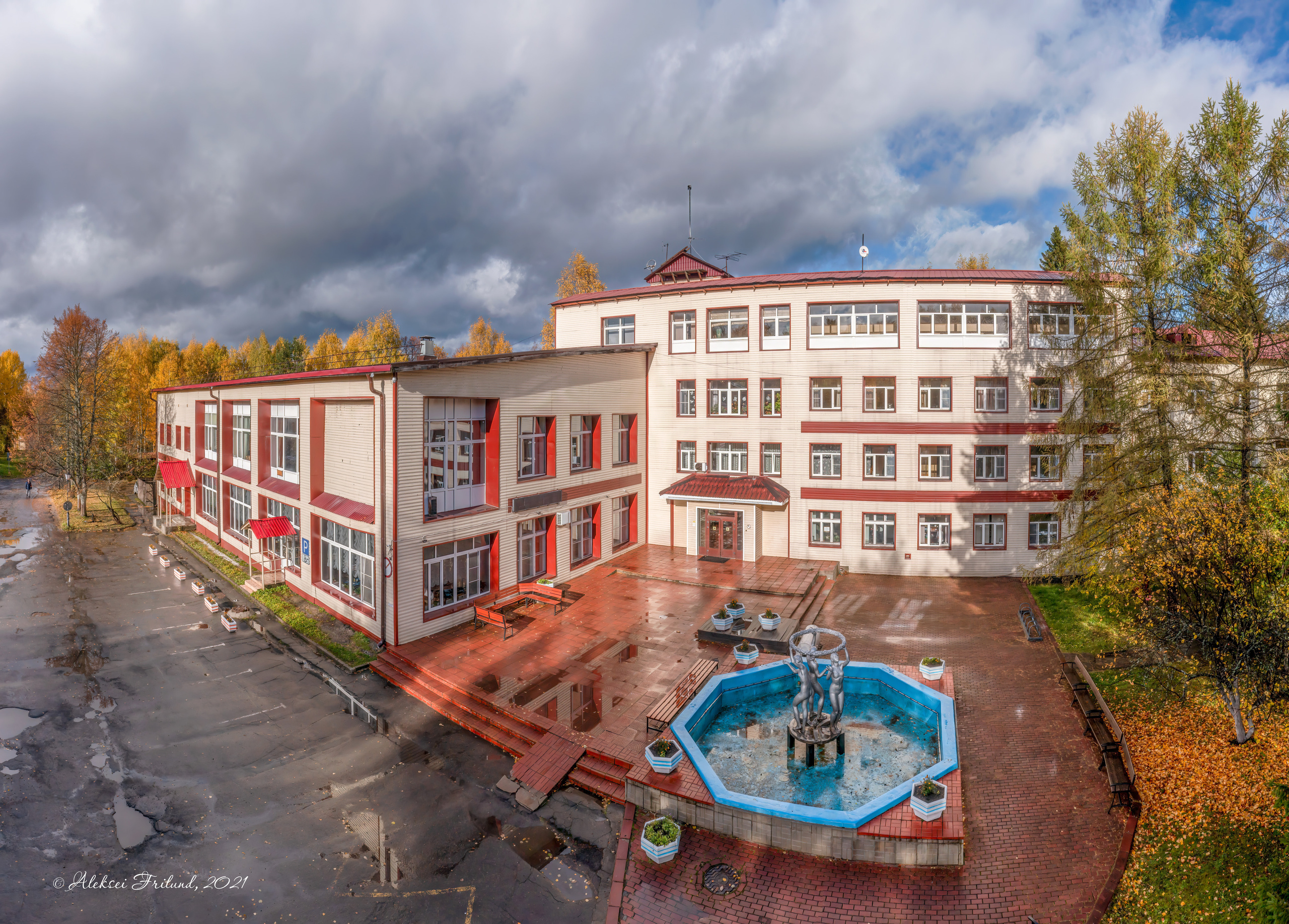 Курорт Марциальные воды. Аэросъемка. Фото и Видео в Карелии. Алексей Фрилунд