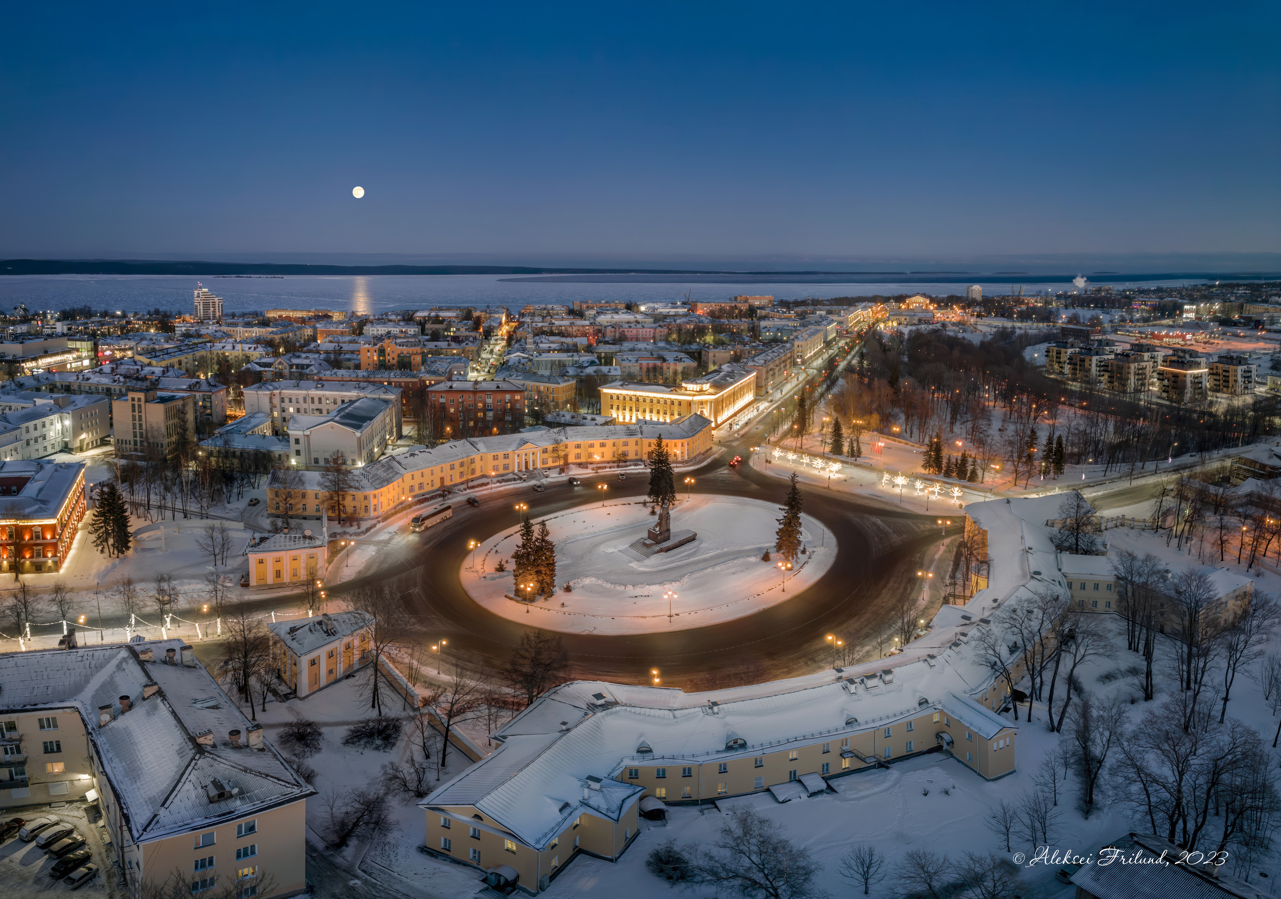 Город. Аэросъемка. Фото и Видео в Карелии. Алексей Фрилунд