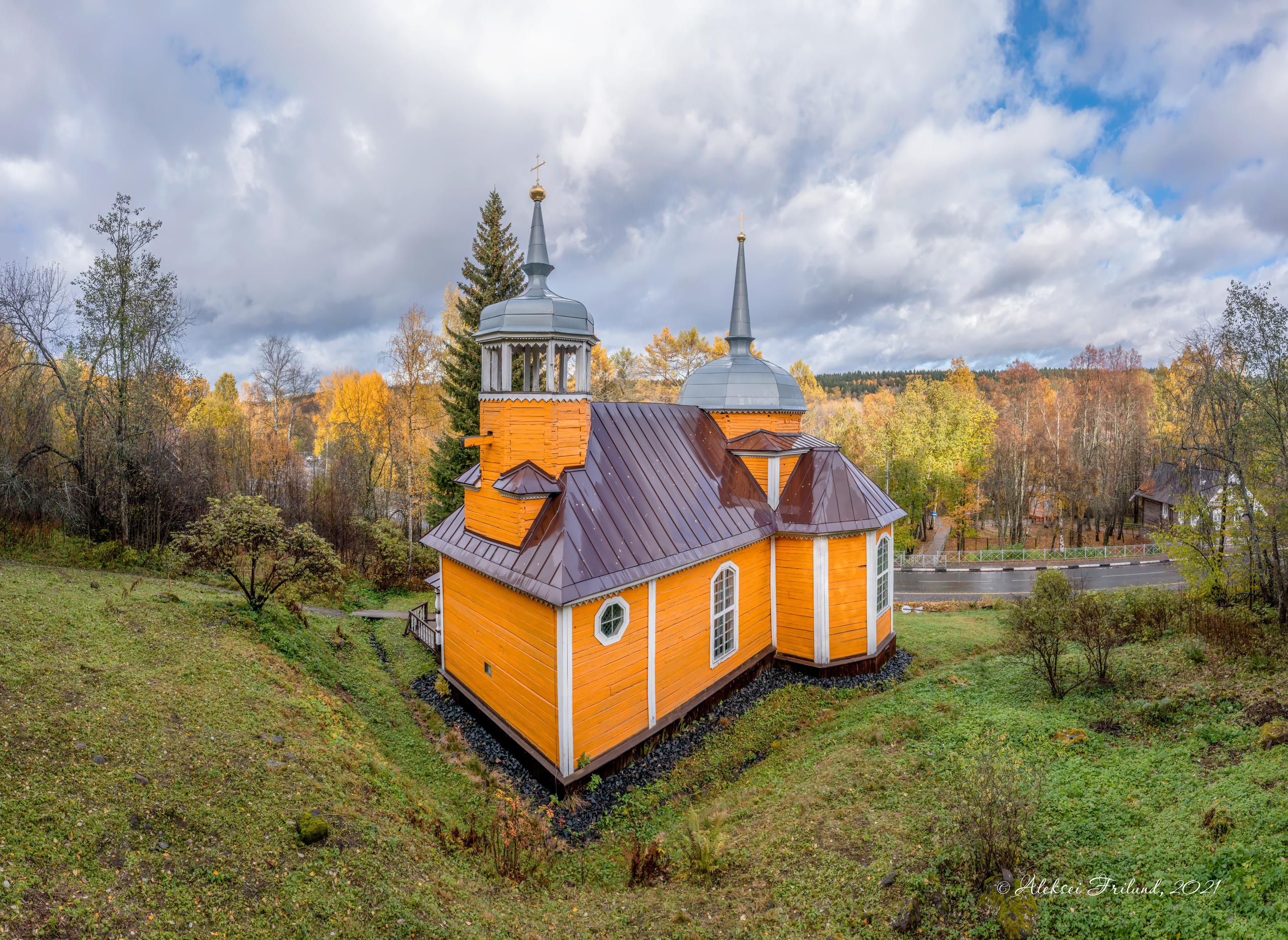 Курорт Марциальные воды. Аэросъемка. Фото и Видео в Карелии. Алексей Фрилунд