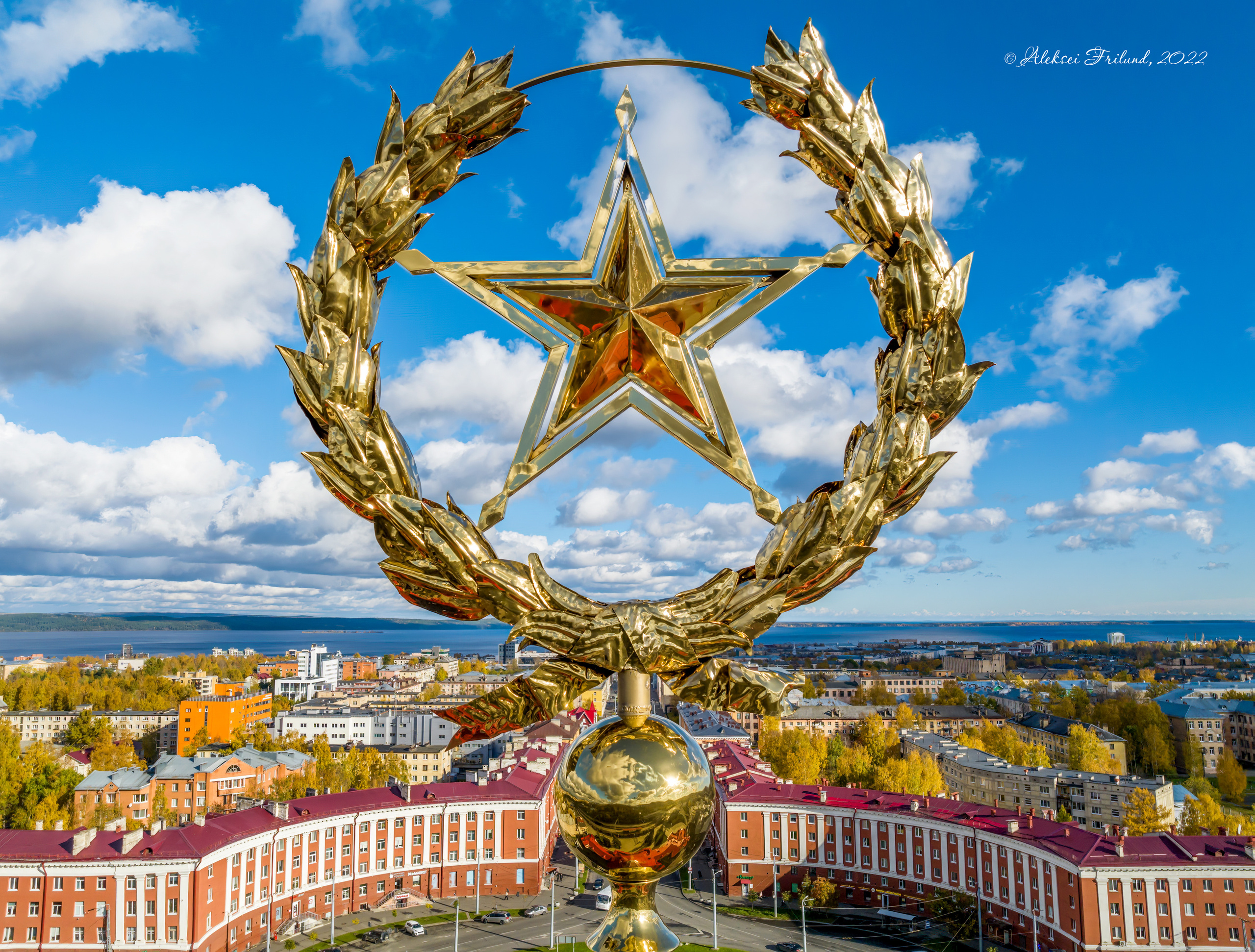Город. Аэросъемка. Фото и Видео в Карелии. Алексей Фрилунд