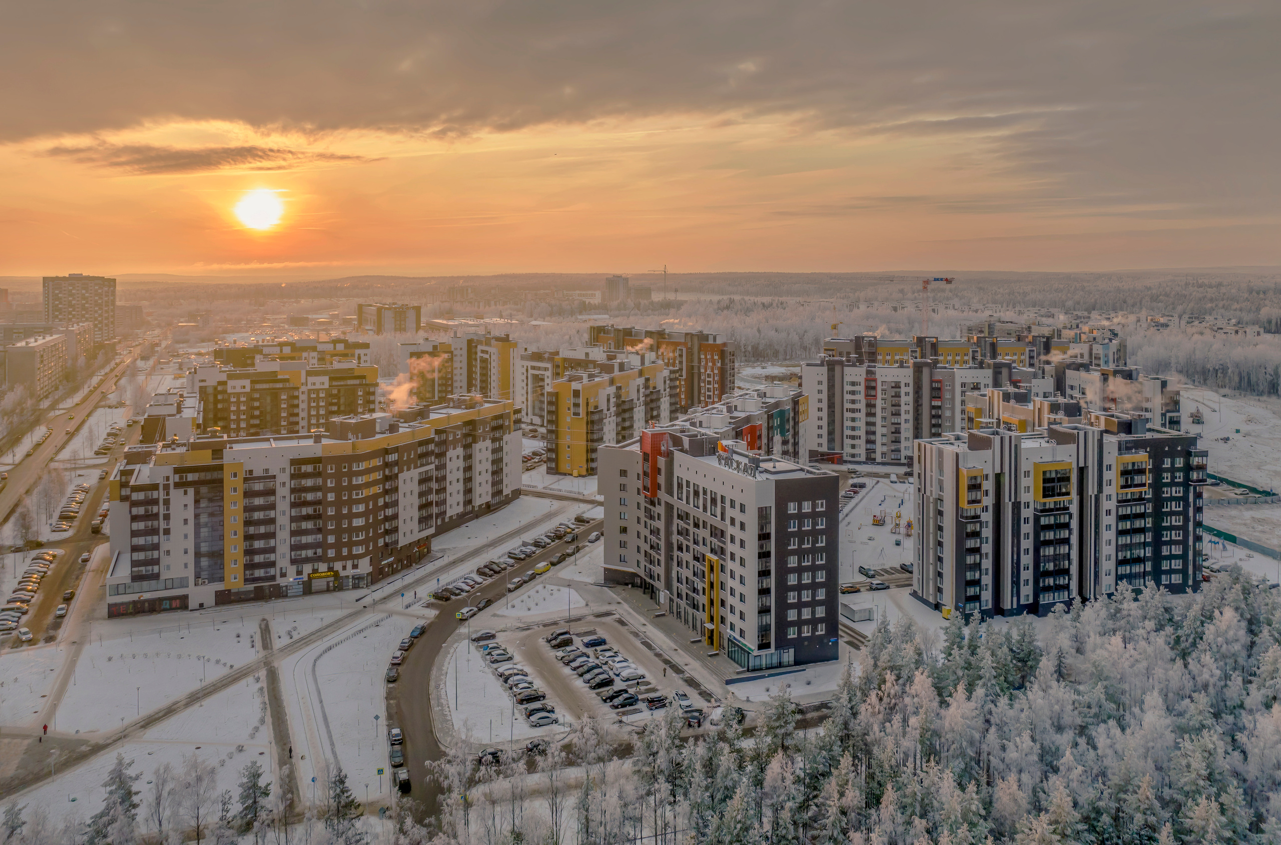 Петрозаводск. Аэросъемка. Фото и Видео в Карелии. Алексей Фрилунд