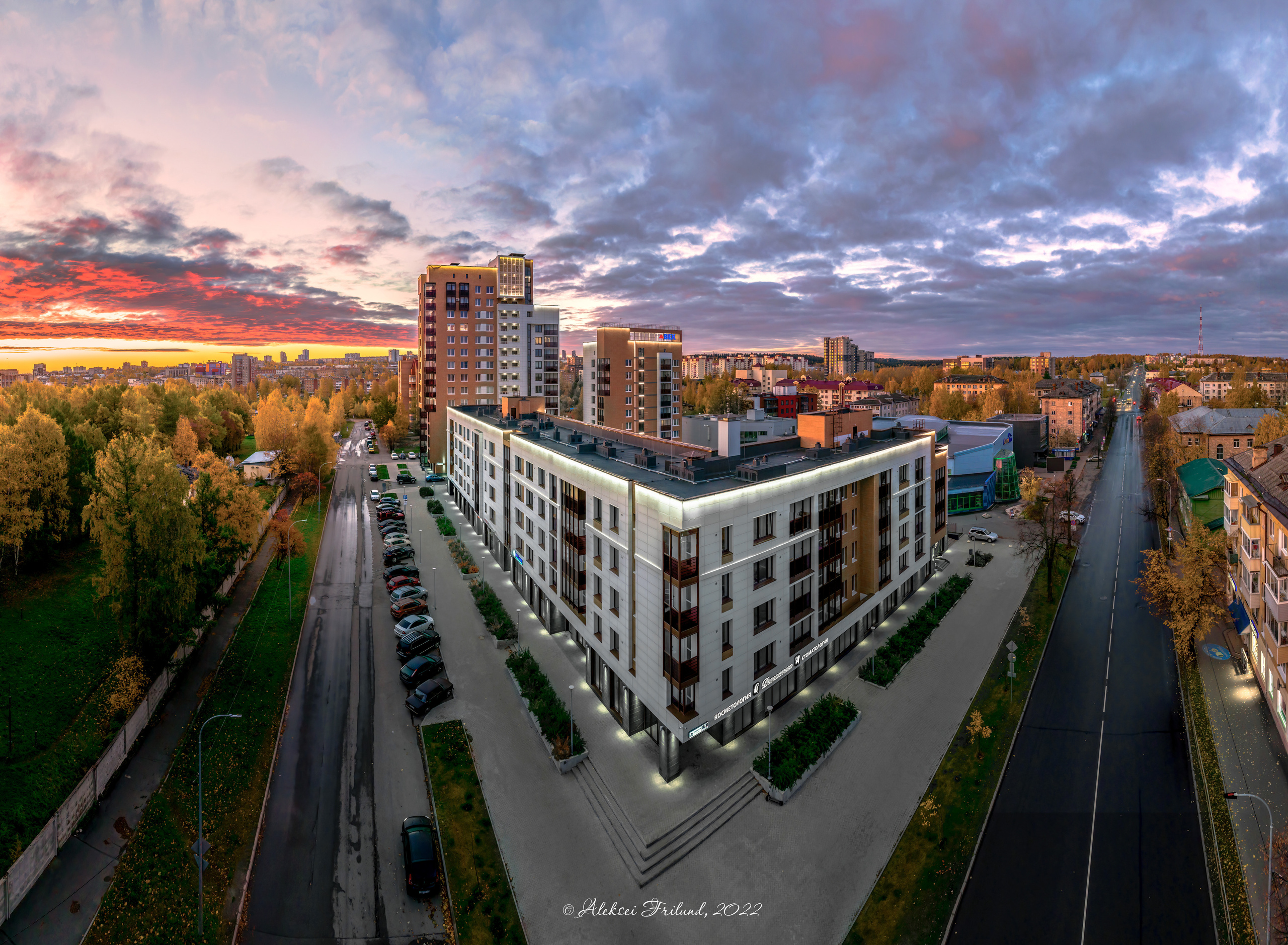 Город. Аэросъемка. Фото и Видео в Карелии. Алексей Фрилунд